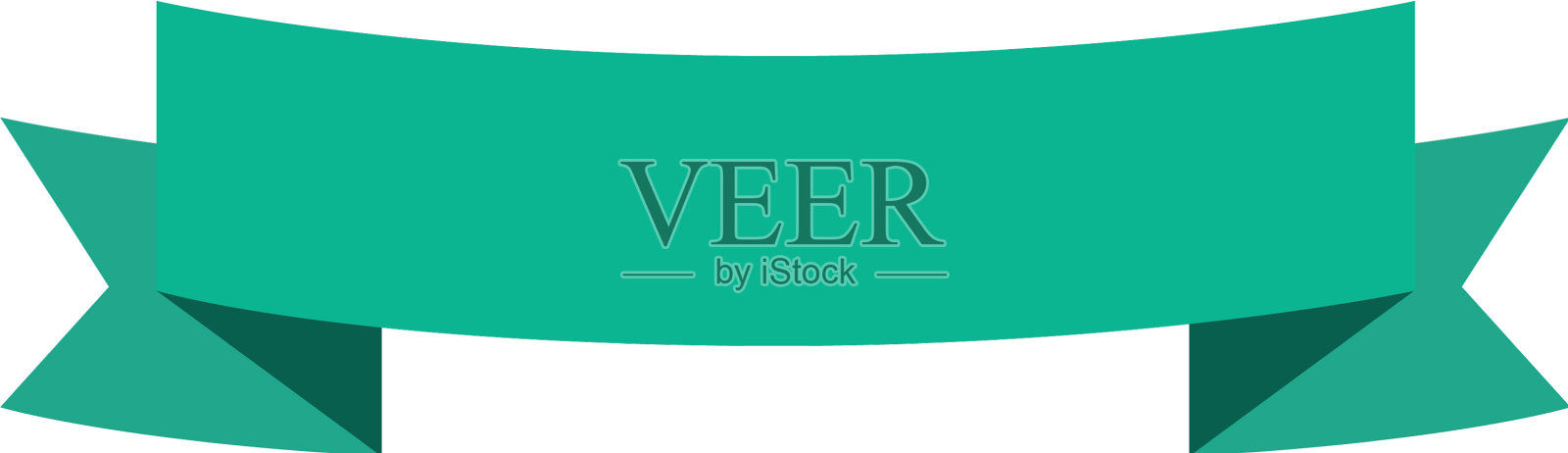 丝带框隔离图标插画图片素材