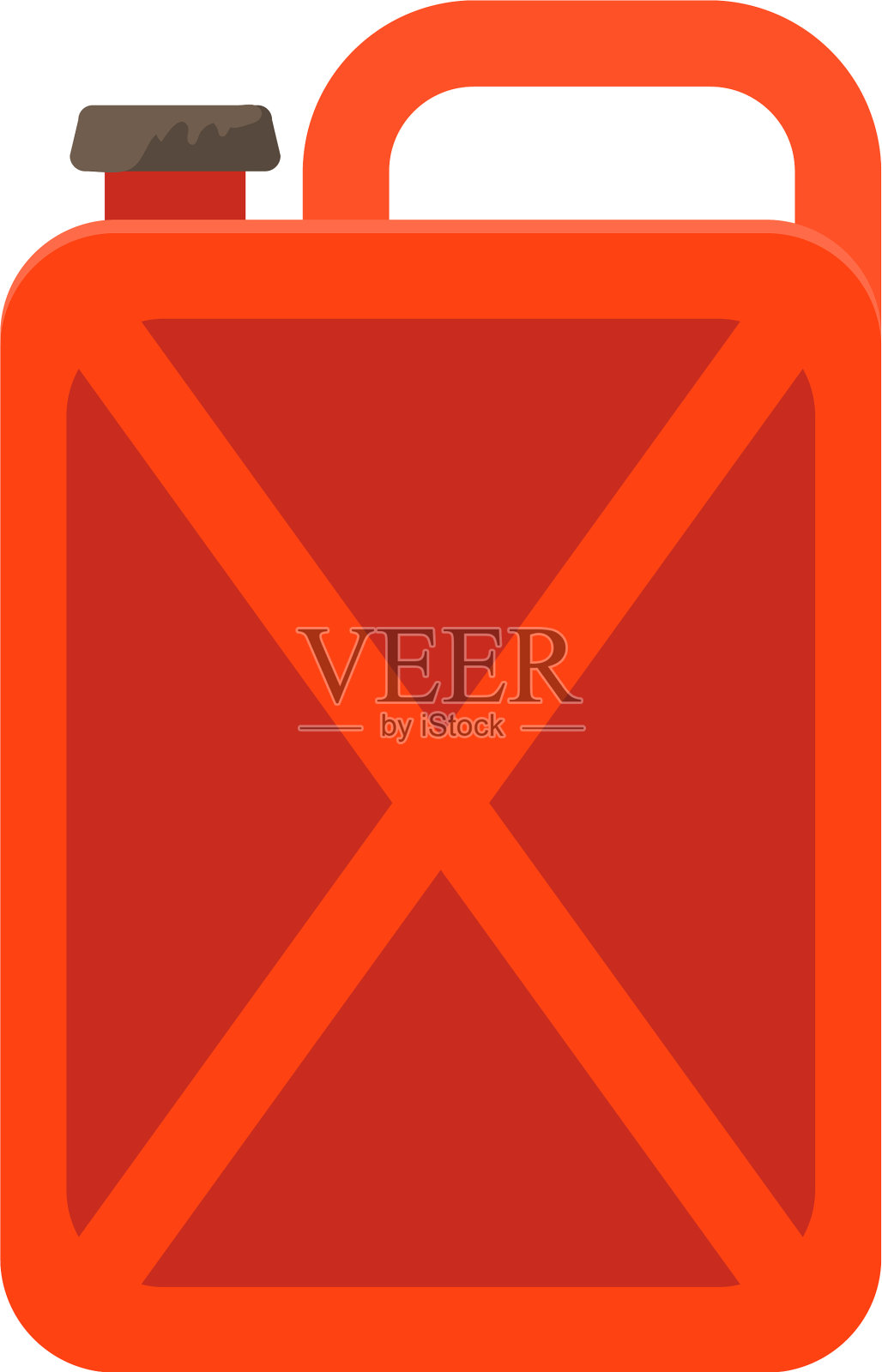 燃料图标卡通风格插画图片素材