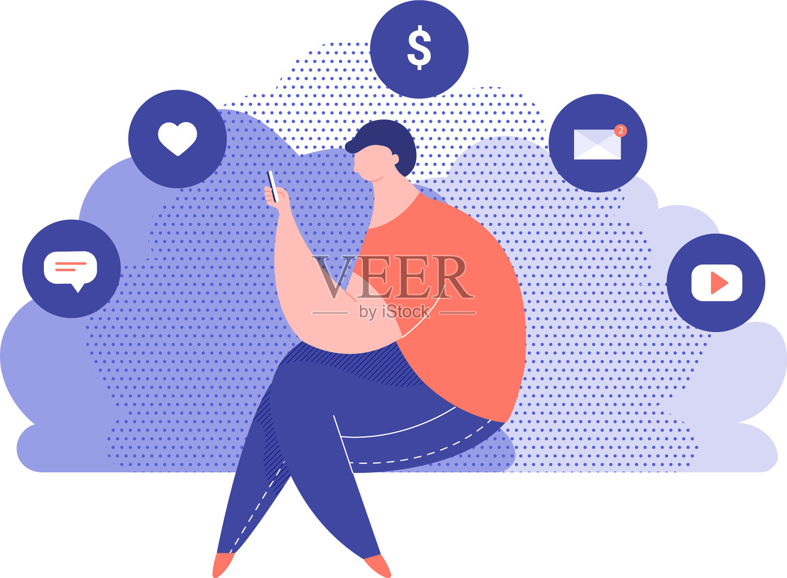 男主角坐在椅子上设计元素图片