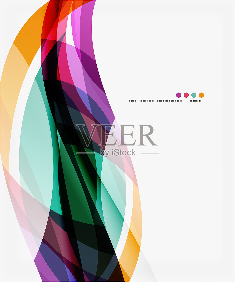 丝波背景插画图片素材