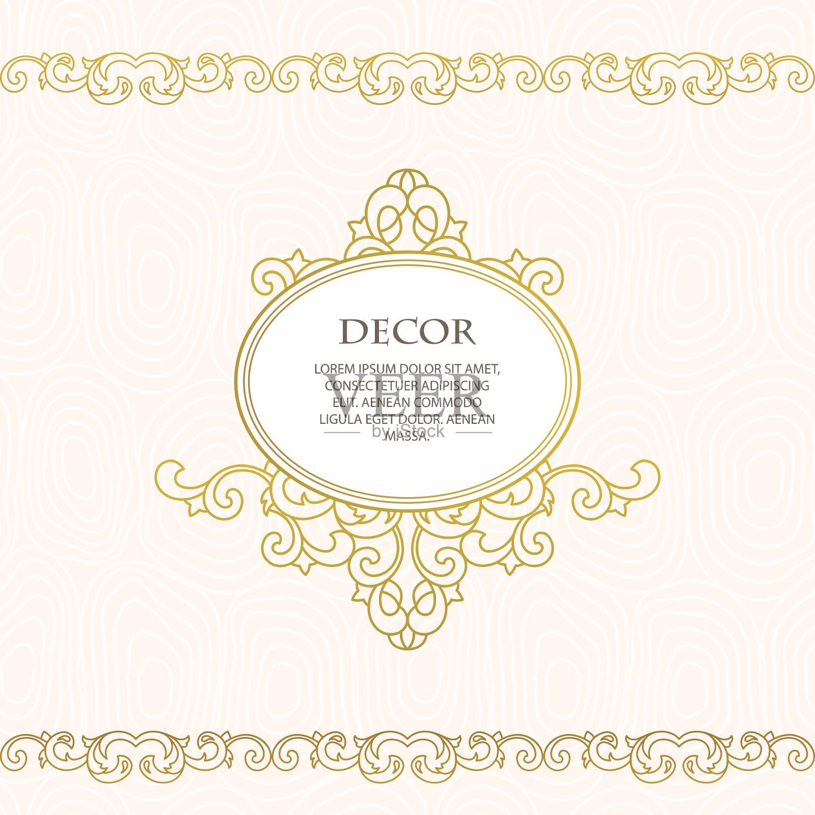 装饰框插画图片素材