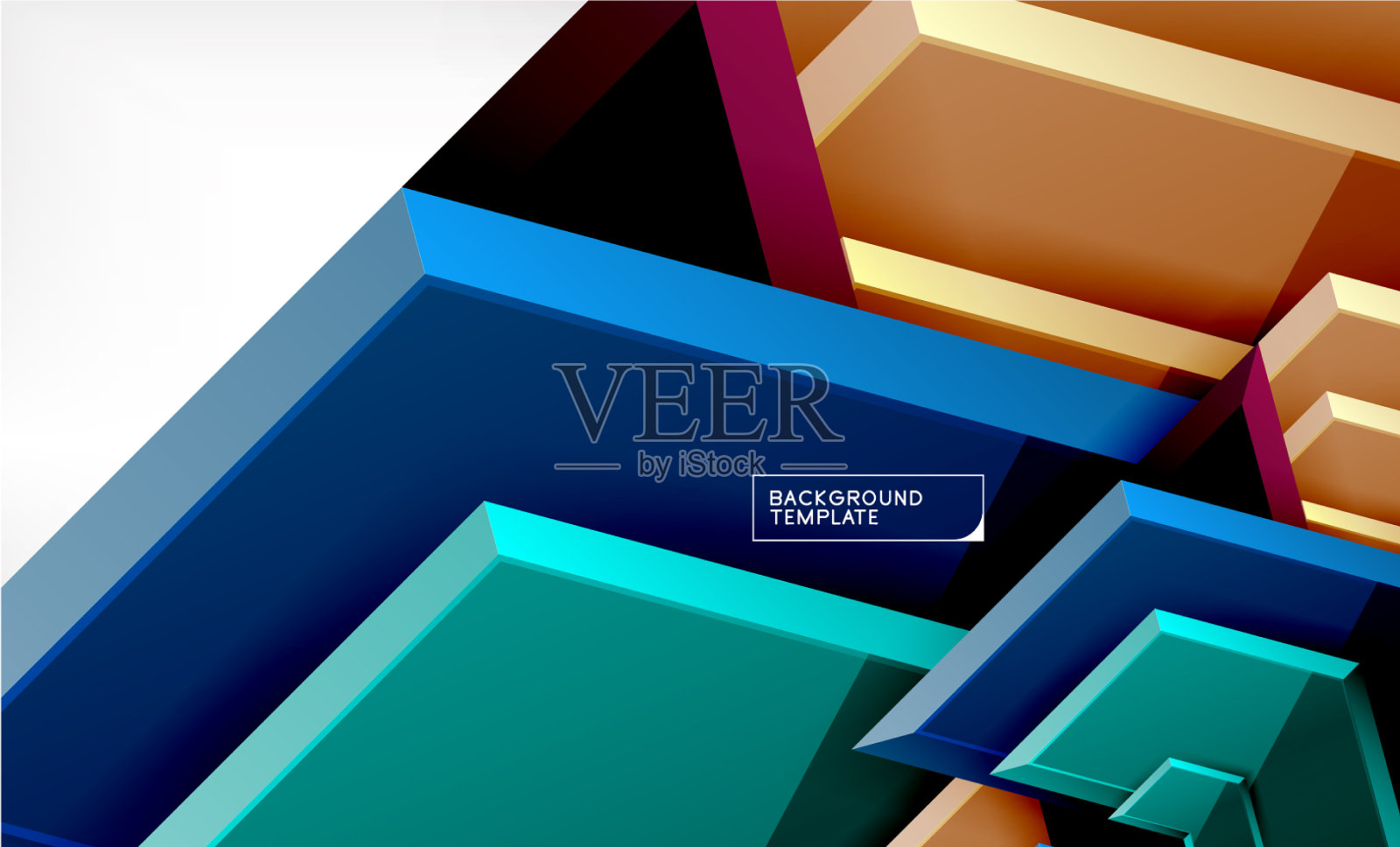 有光泽的箭头背景干净现代插画图片素材