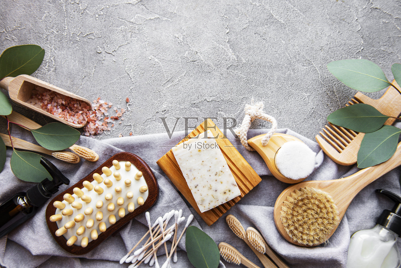 零浪费天然化妆品产品照片摄影图片