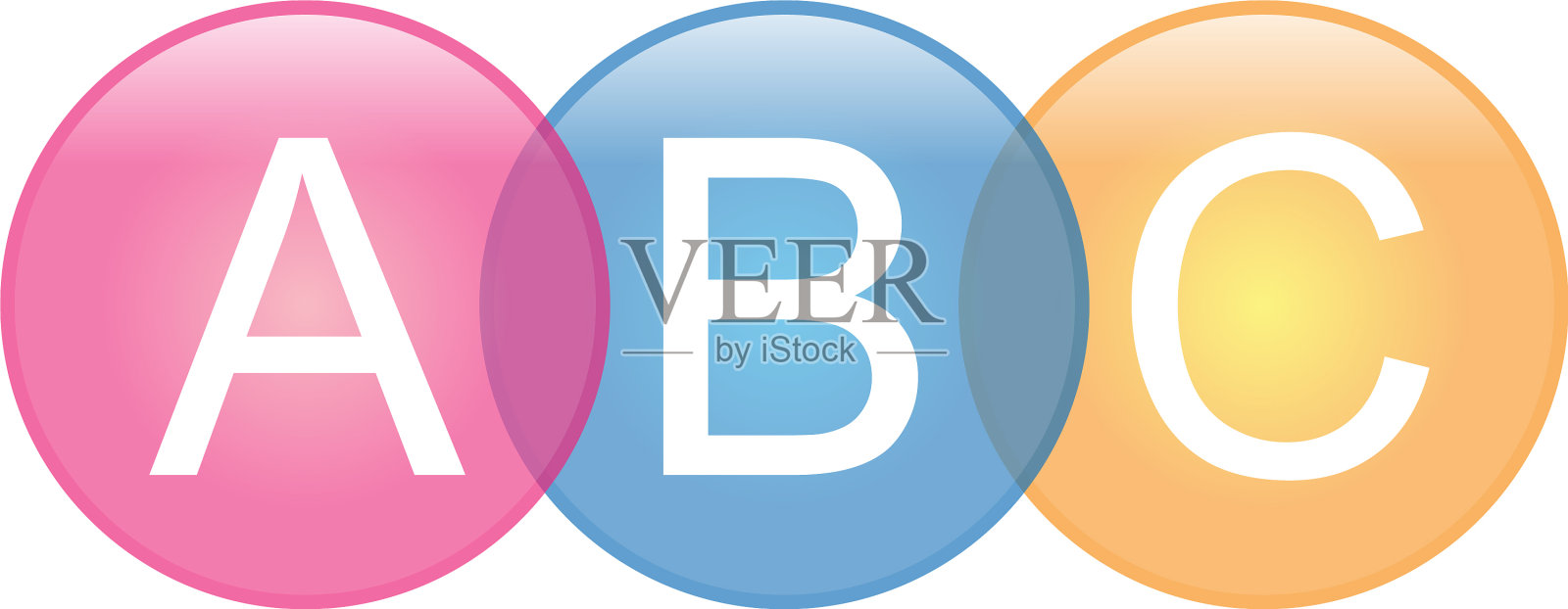 字母ABC标志设计模板元素图标素材