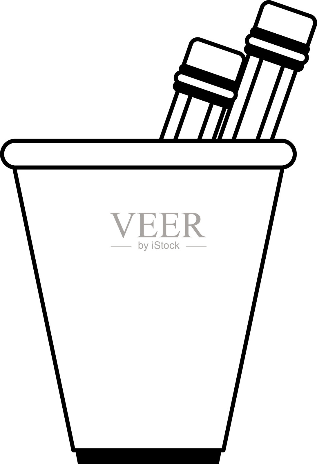 学校仪器卡通插画图片素材