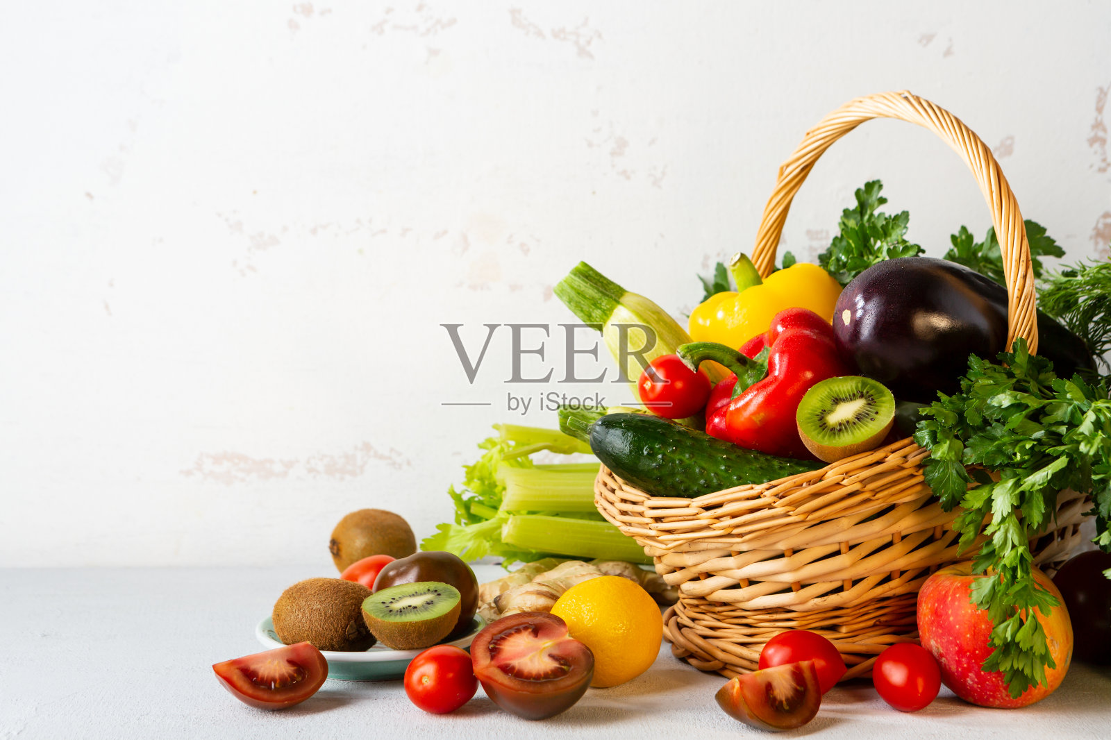 提高免疫力的健康农产品,有机收获照片摄影图片