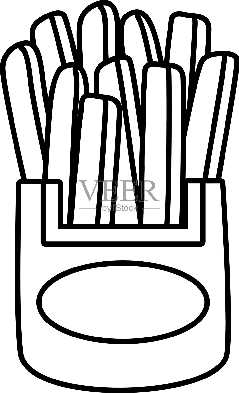 薯条食品设计元素图片