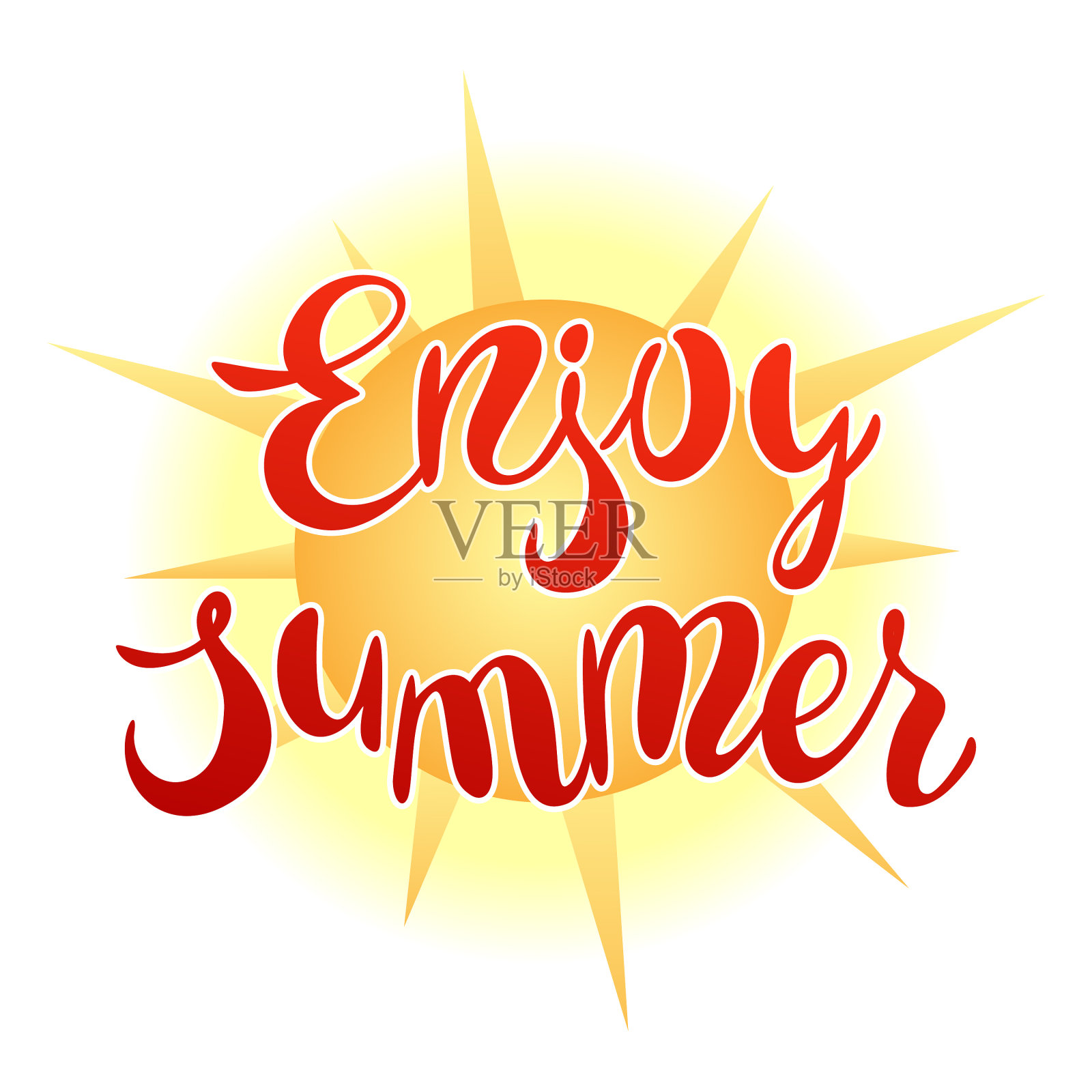 享受夏天设计元素图片