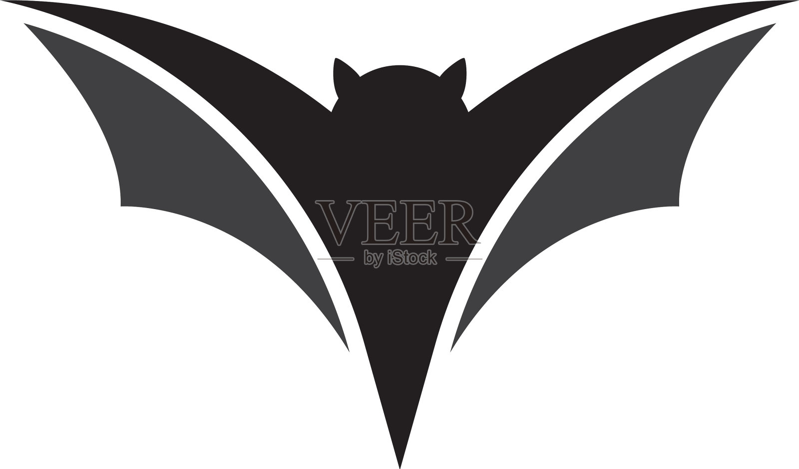 蝙蝠图标标志模板设计元素图片