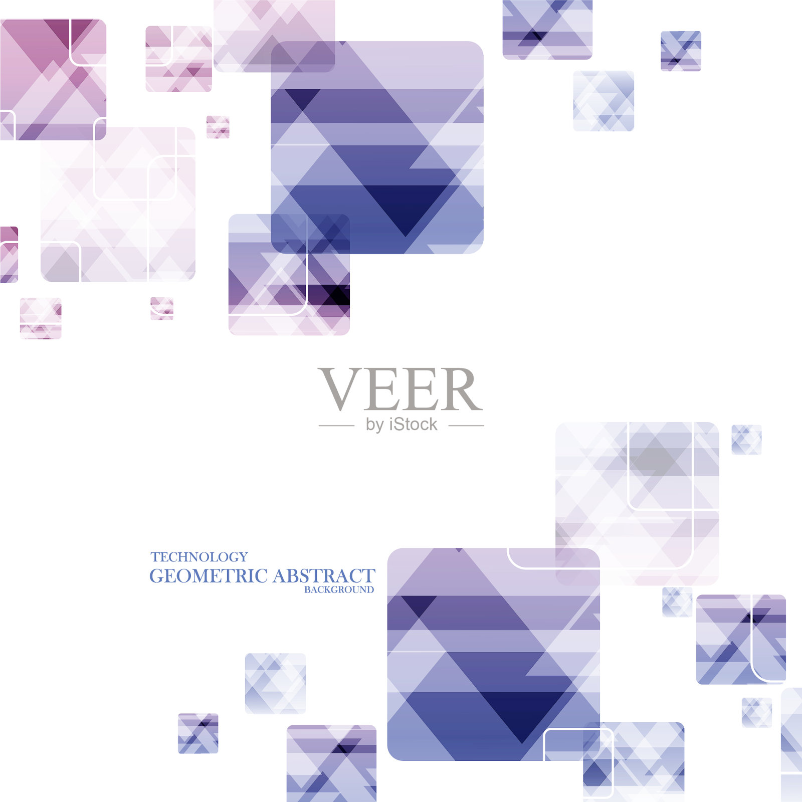 几何工艺体现圆方插画图片素材