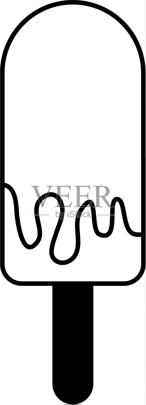 美味的自制的冰棒设计元素图片