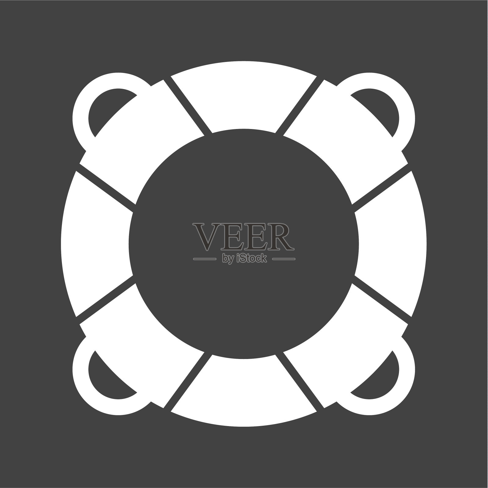 救生管插画图片素材