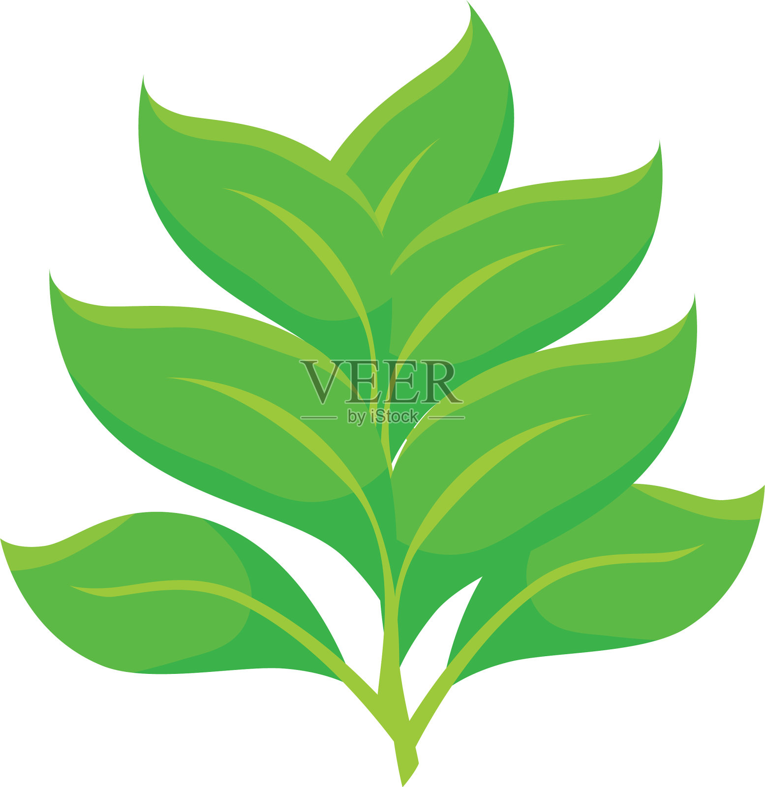 叶子图标图像设计元素图片