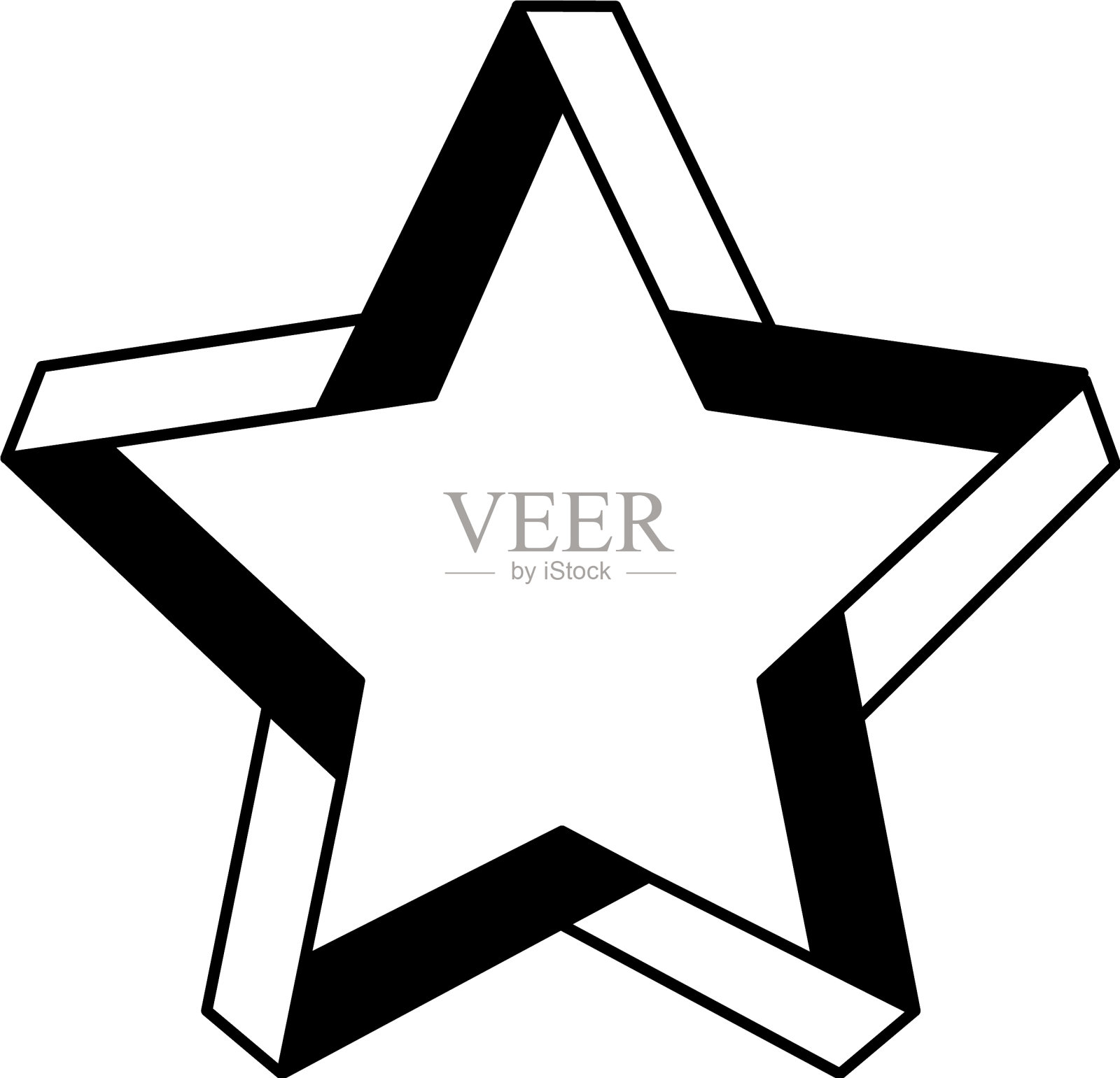 装饰星形孤立图标图标素材