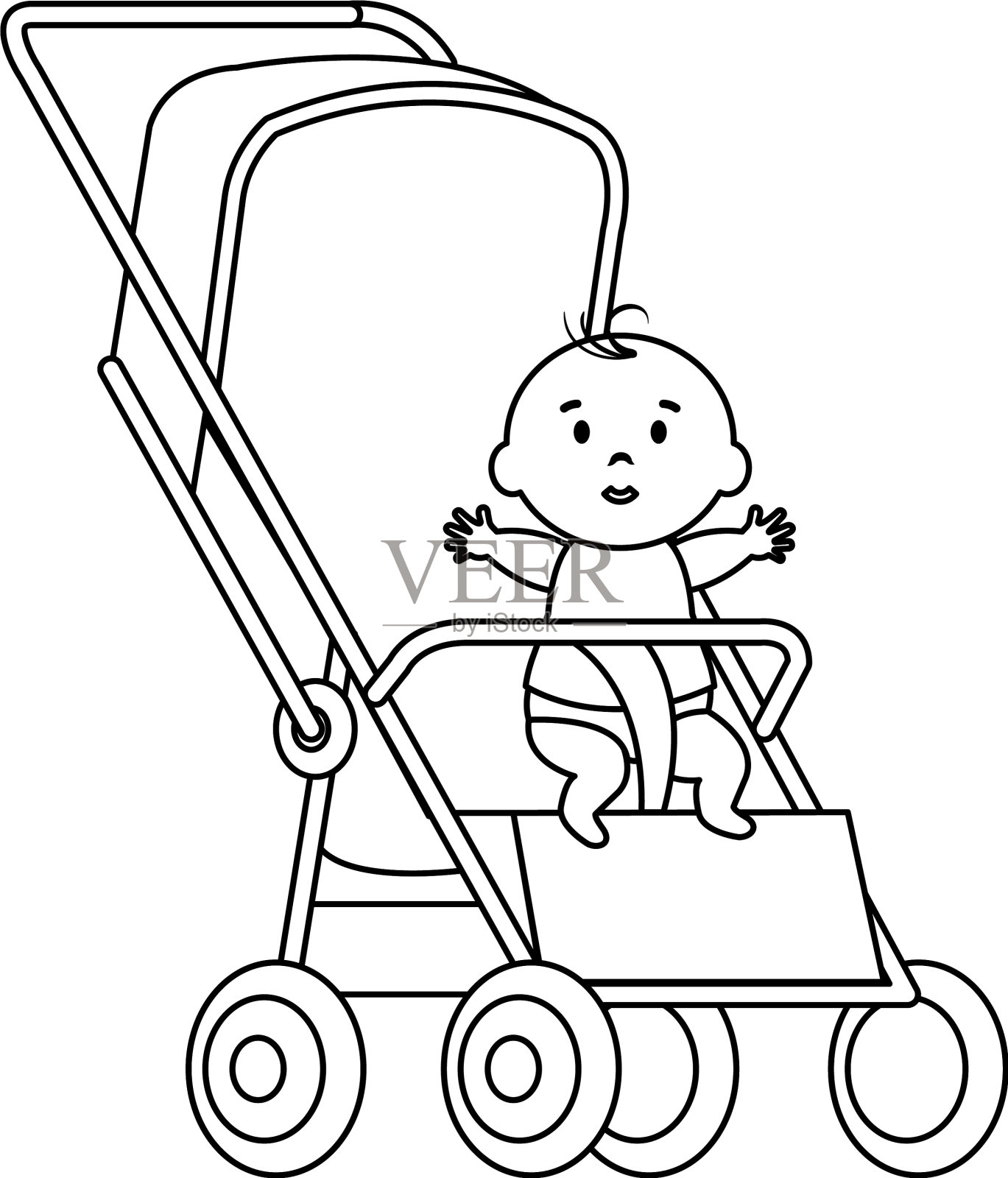 小贝恩车字符设计元素图片