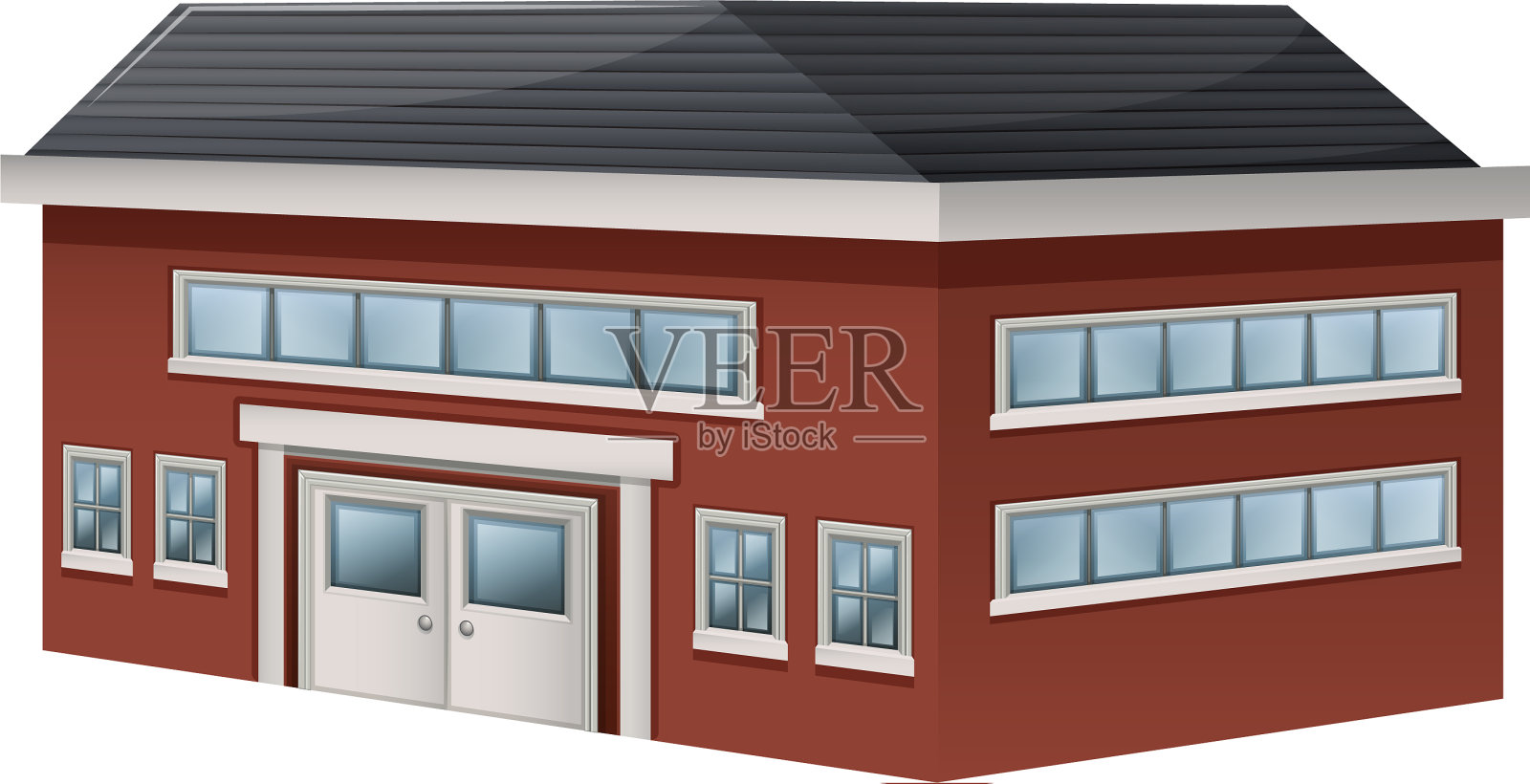 仓储仓库建筑设计设计元素图片