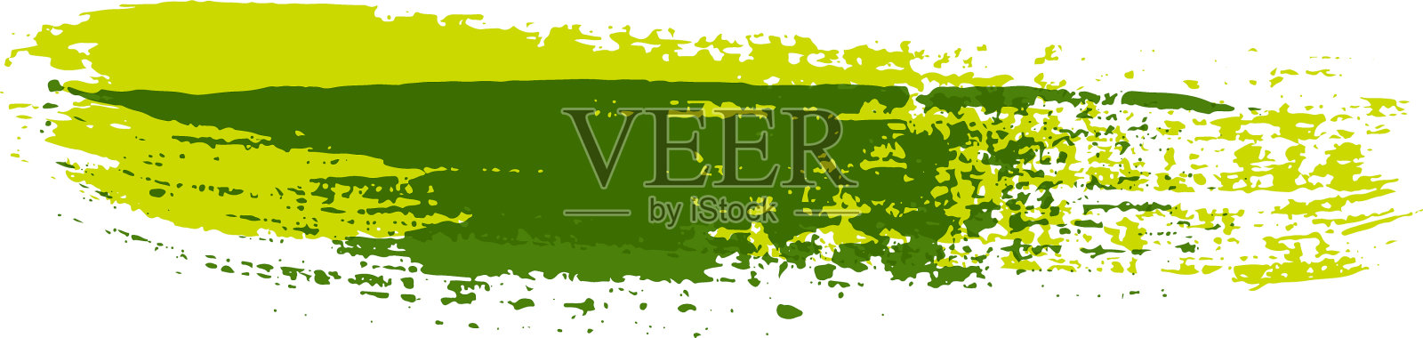 垃圾摇滚画笔,色彩斑斓的画笔设计元素图片