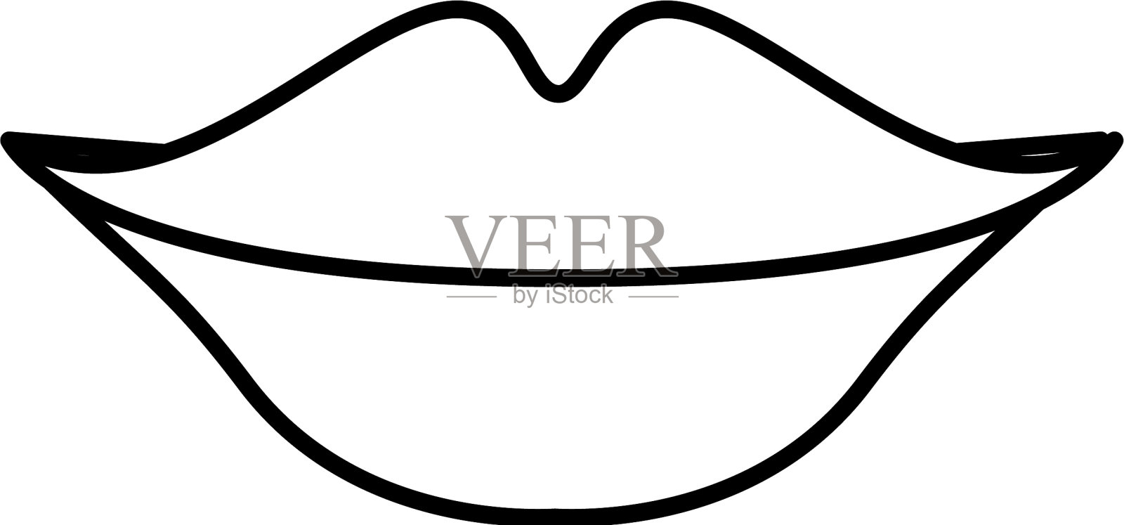 性感女性嘴唇图标图标素材