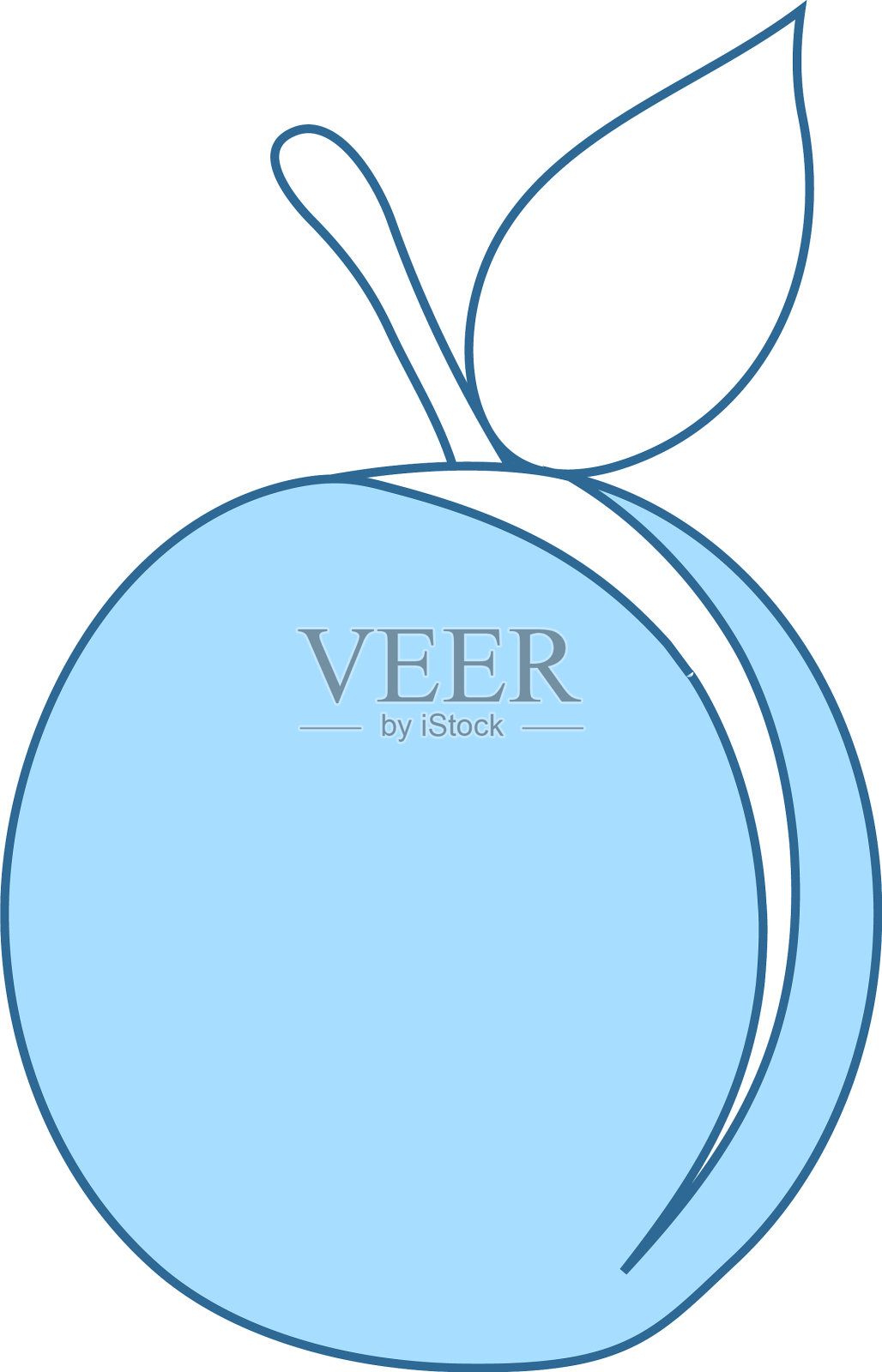 图标的桃子设计元素图片