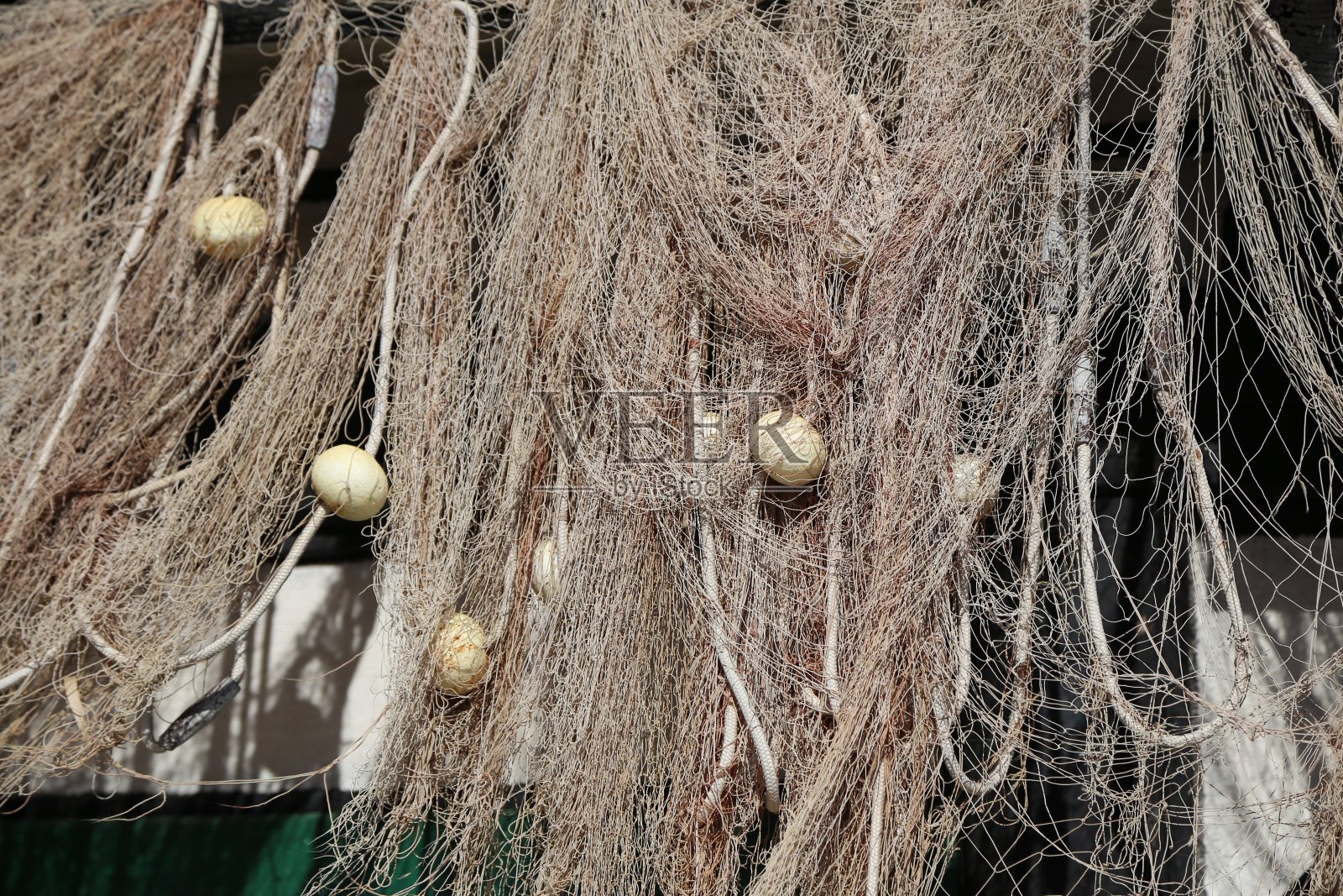 静物/海洋主题作文/渔网照片摄影图片