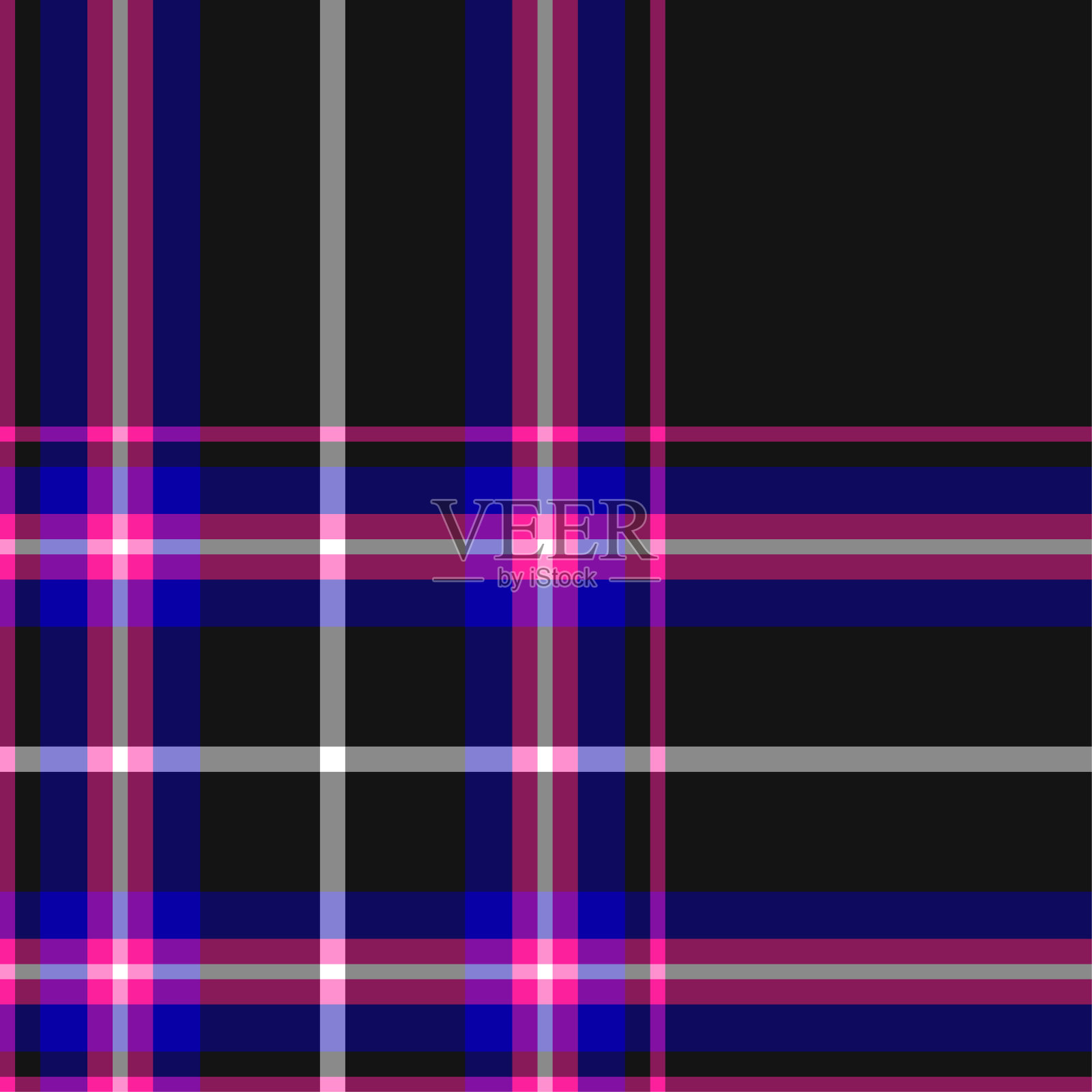 无缝矢量格子图案。格子图案的背景。用于设计,织物,纺织品,包装,封面等。插画图片素材