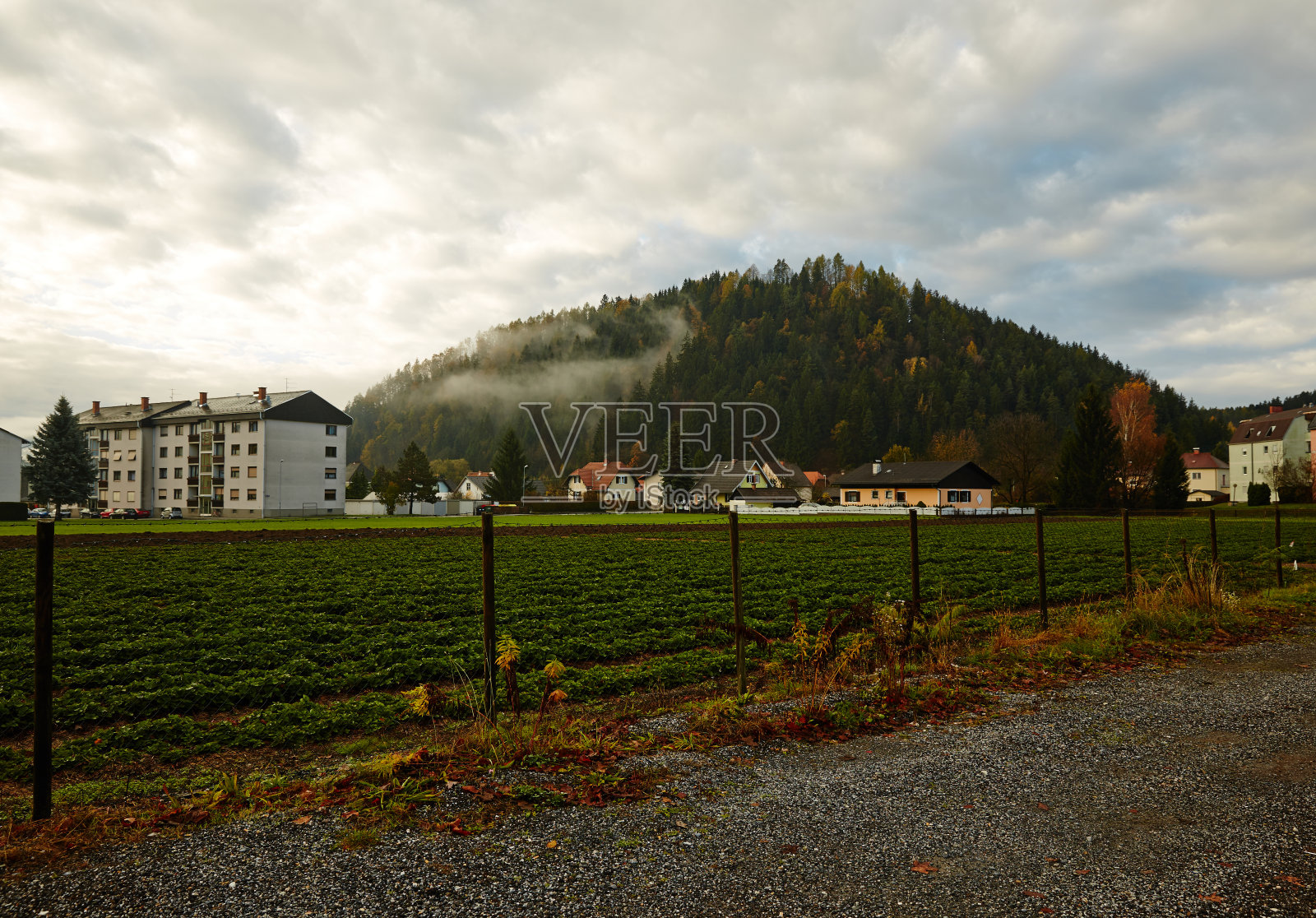 巴恩巴赫的城市景观照片摄影图片
