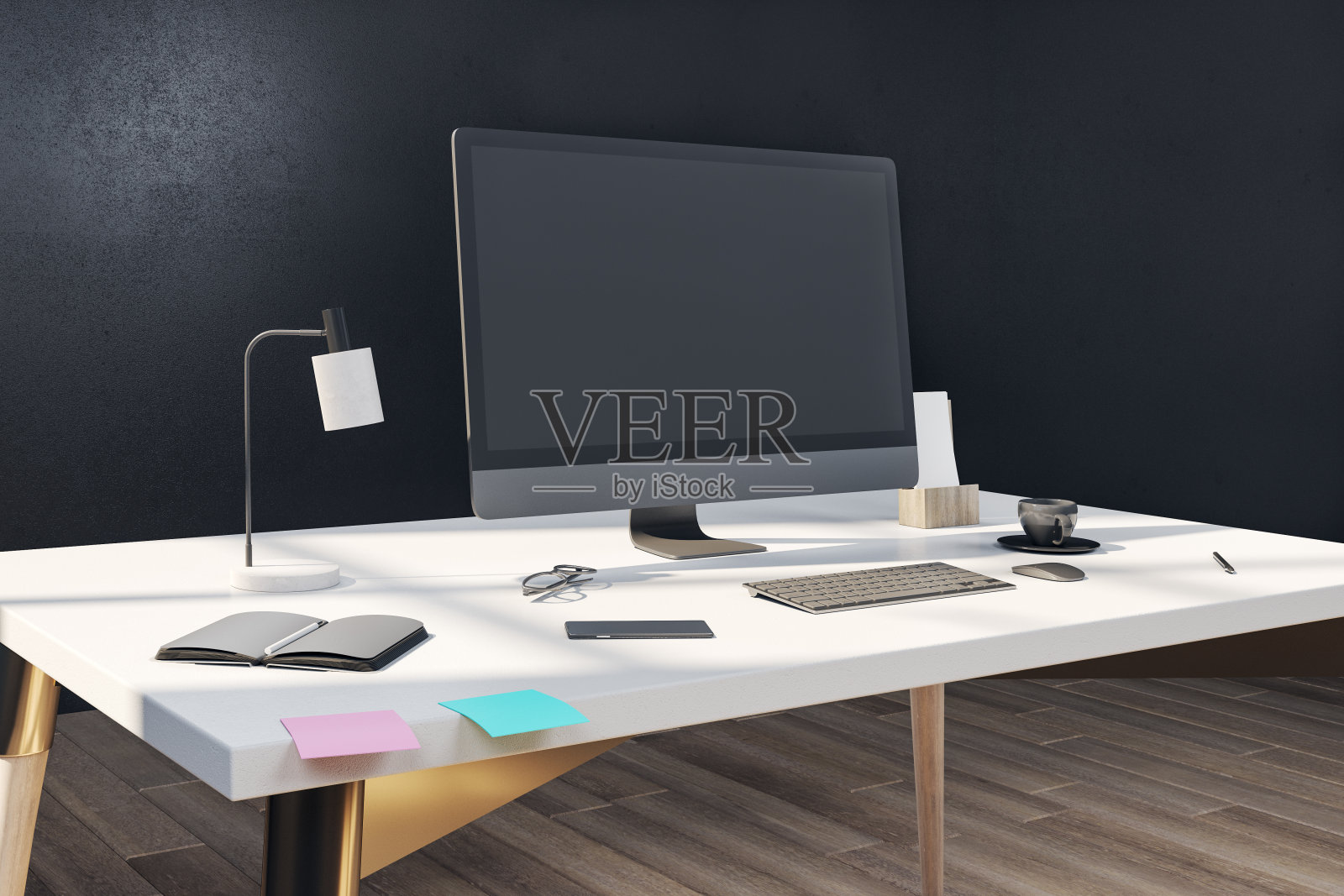 工作场所和生活方式概念。照片摄影图片