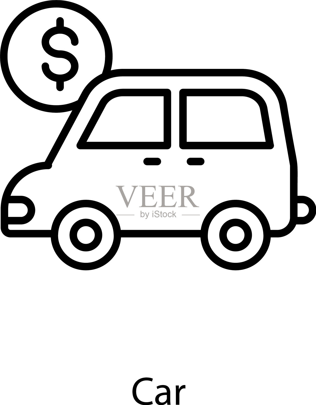 迷你车车设计元素图片