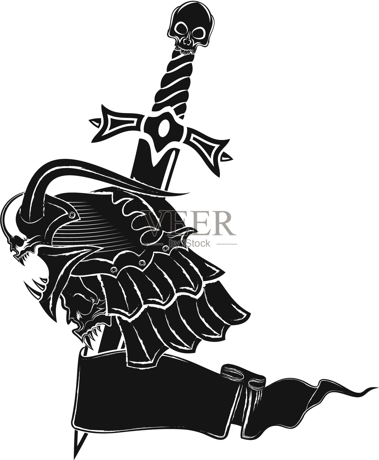 带着匕首的龙骑士0001设计元素图片