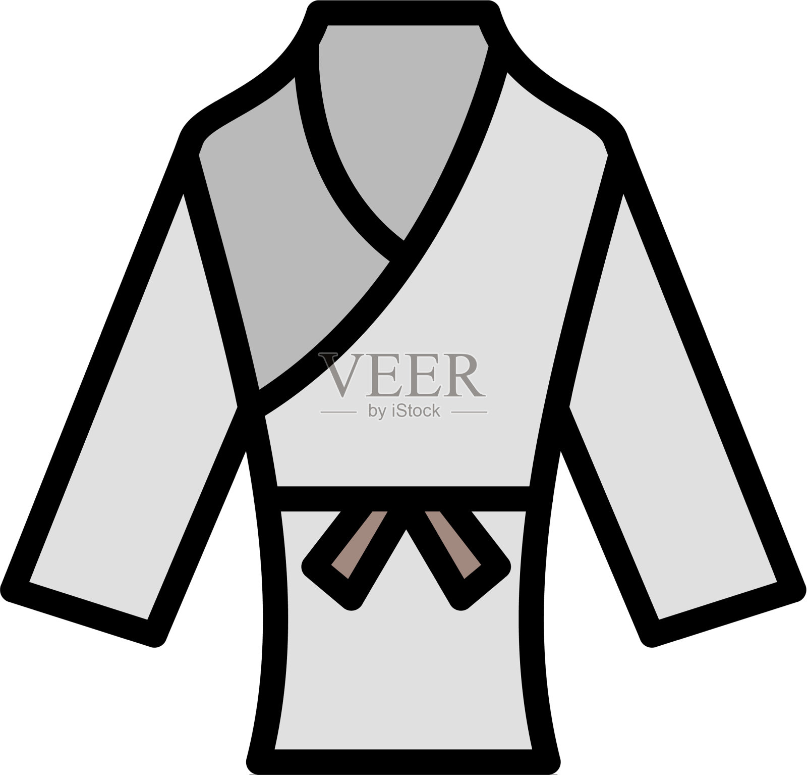 空手道图标设计元素图片