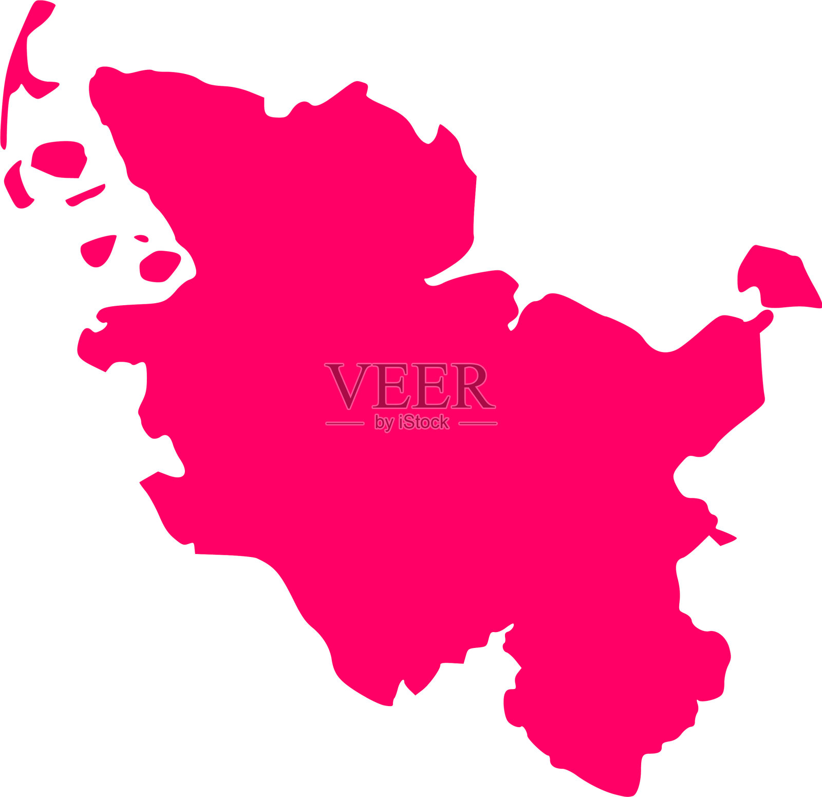 schleswig-holstein的地图插画图片素材