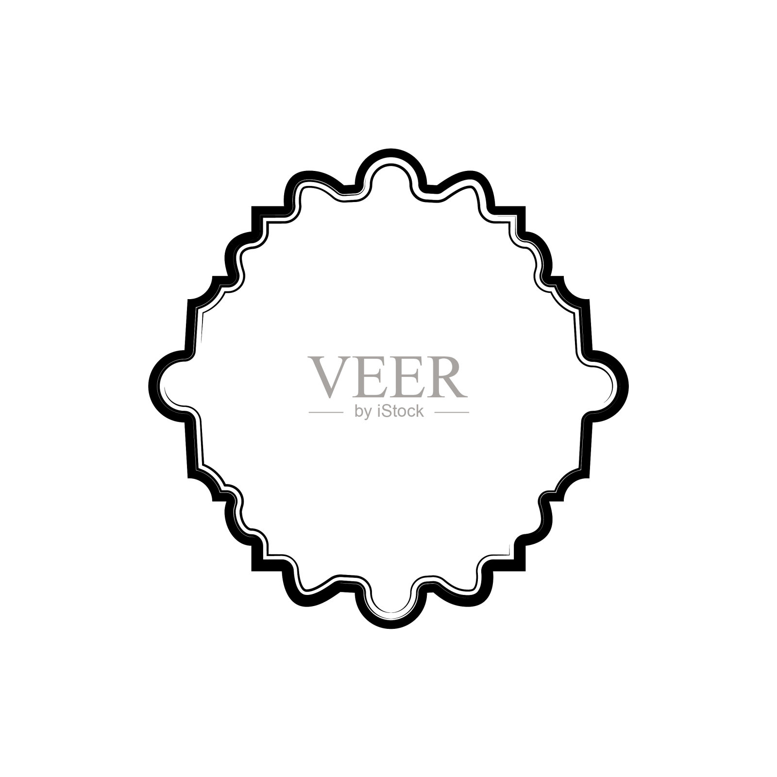 复古框架孤立元素设计元素图片