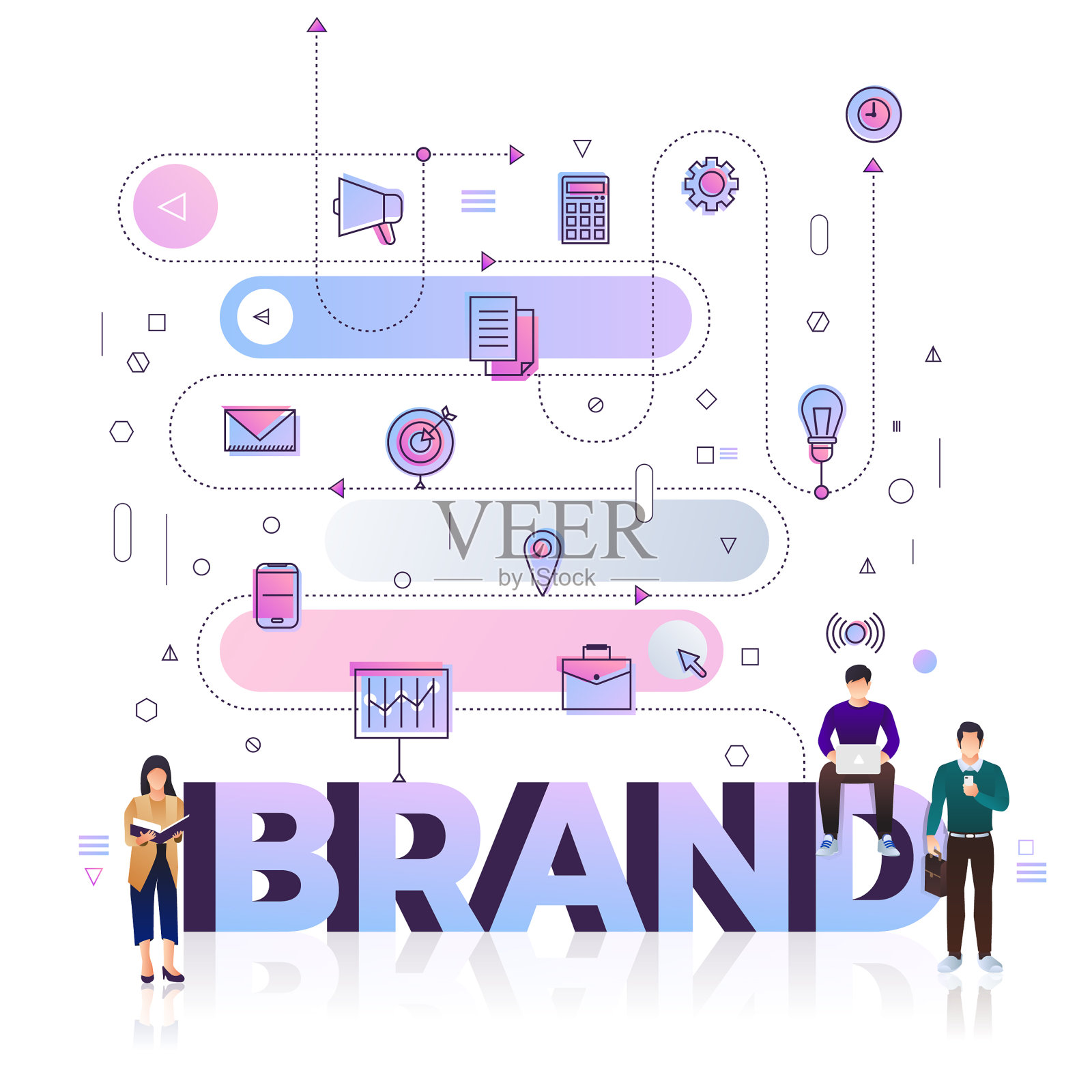 业务的话设计元素图片