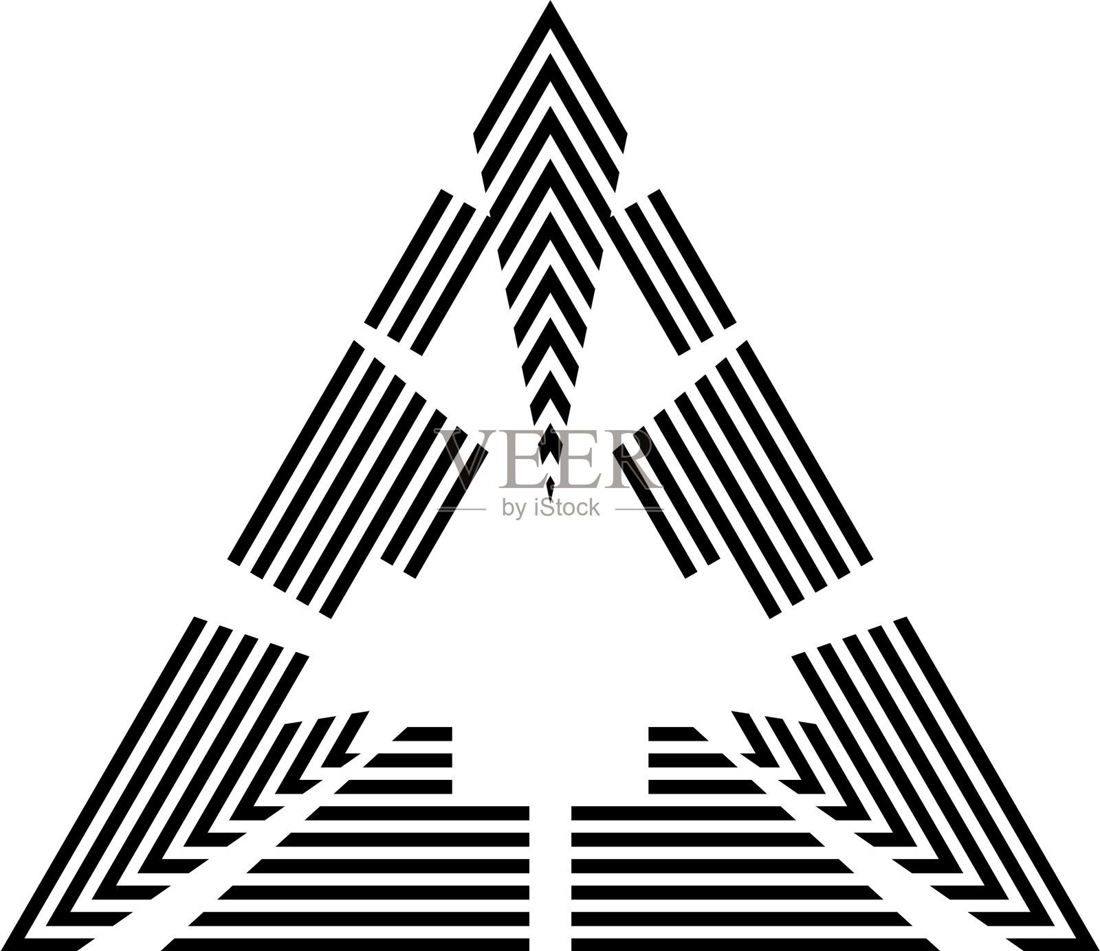 三角形图标设计元素图片