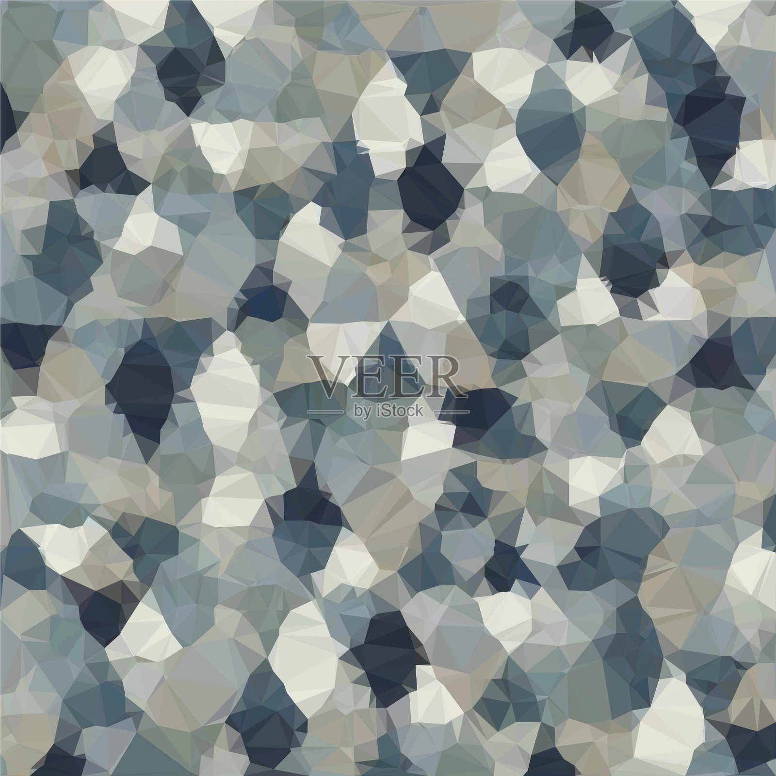 三角形低聚马赛克抽象图案插画图片素材