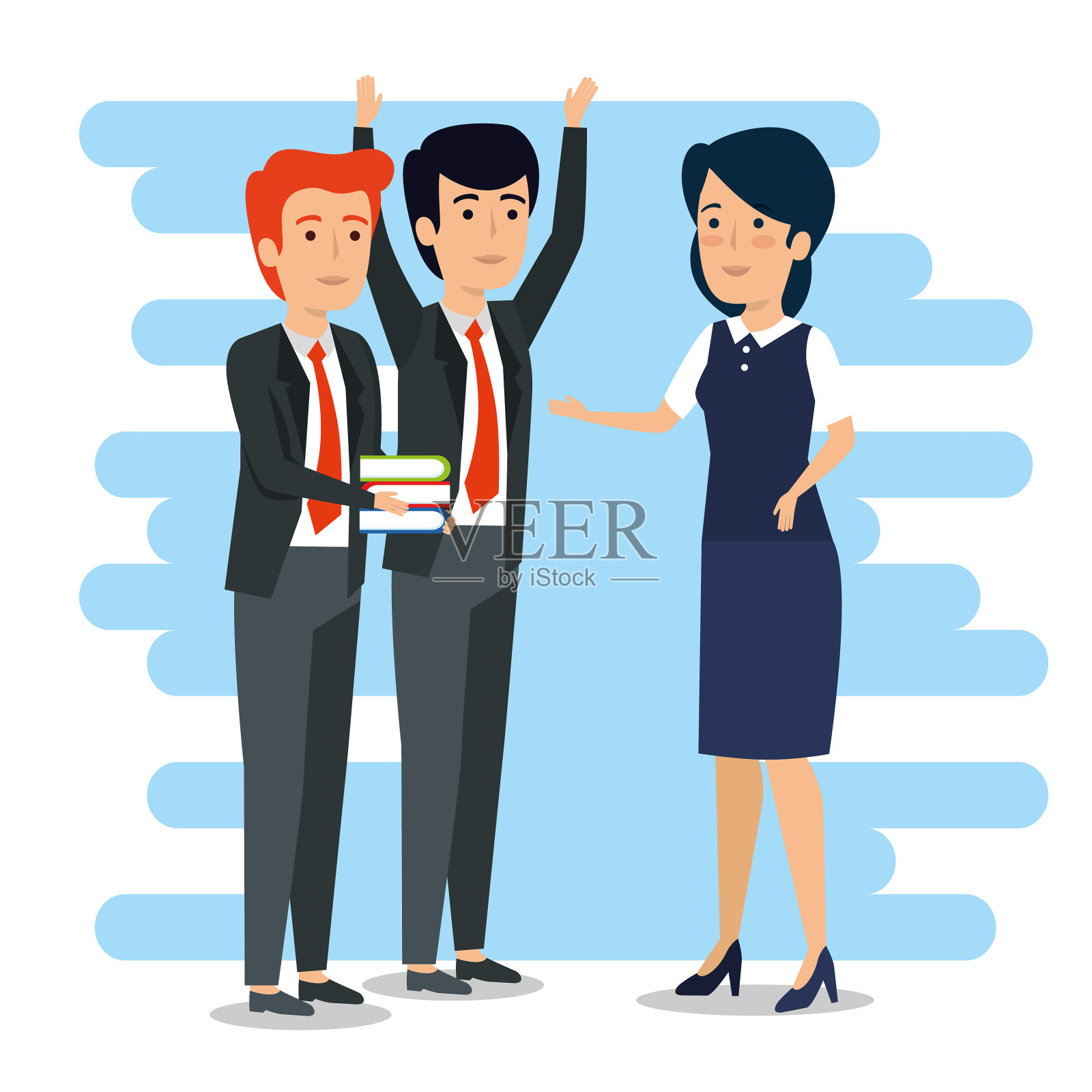 专业的商人战略信息设计元素图片