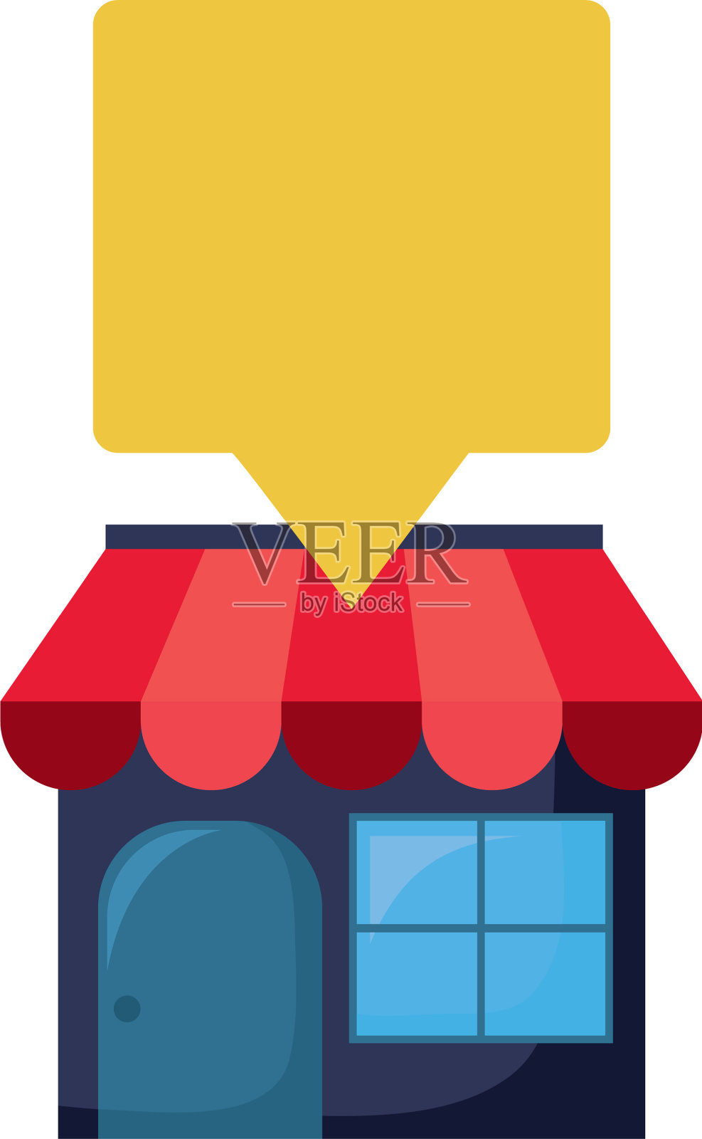 网上购物的概念设计元素图片