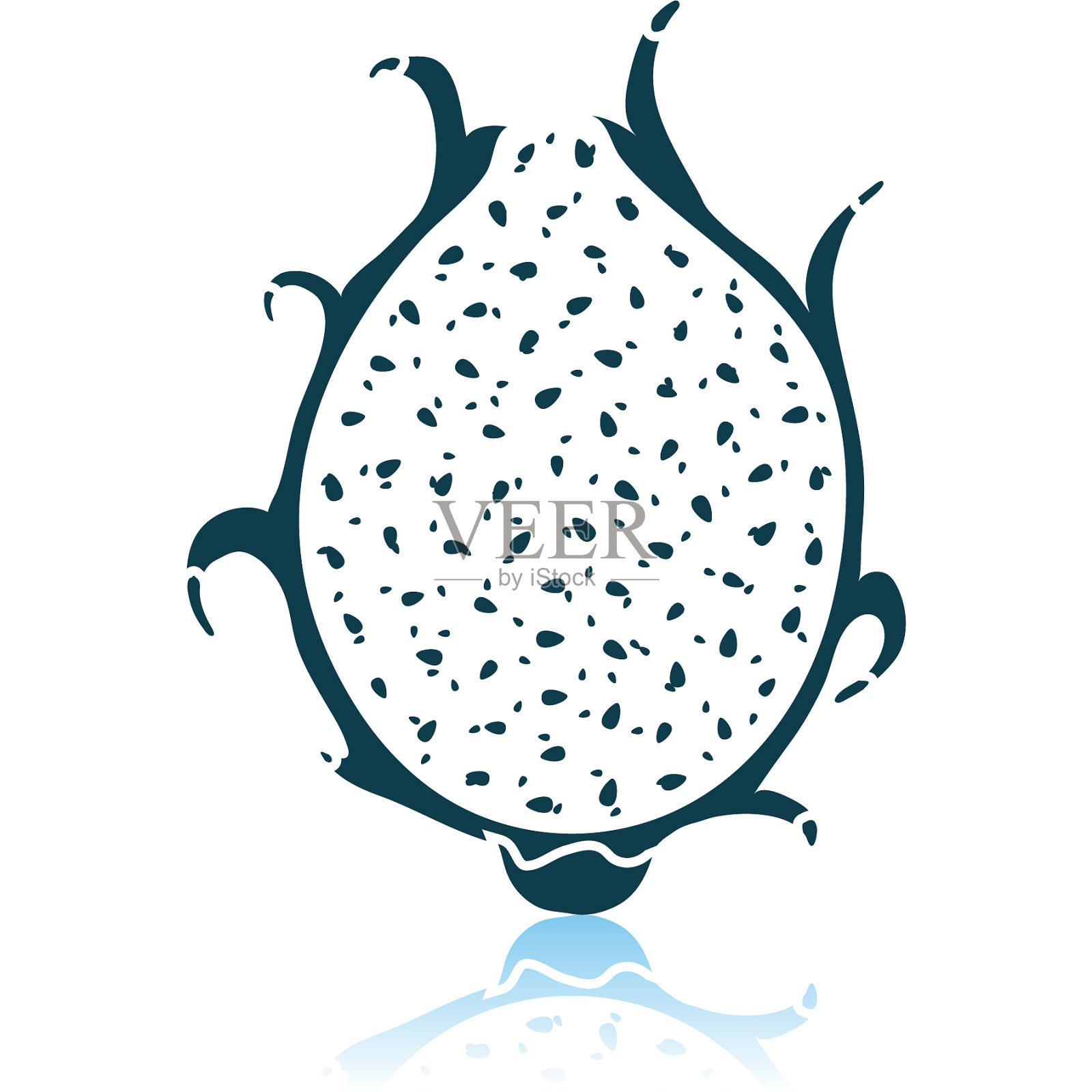 火龙果图案设计元素图片