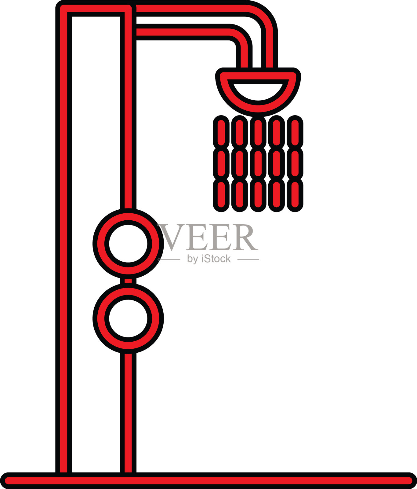 Showel完美图标或pigtogram填充风格设计元素图片