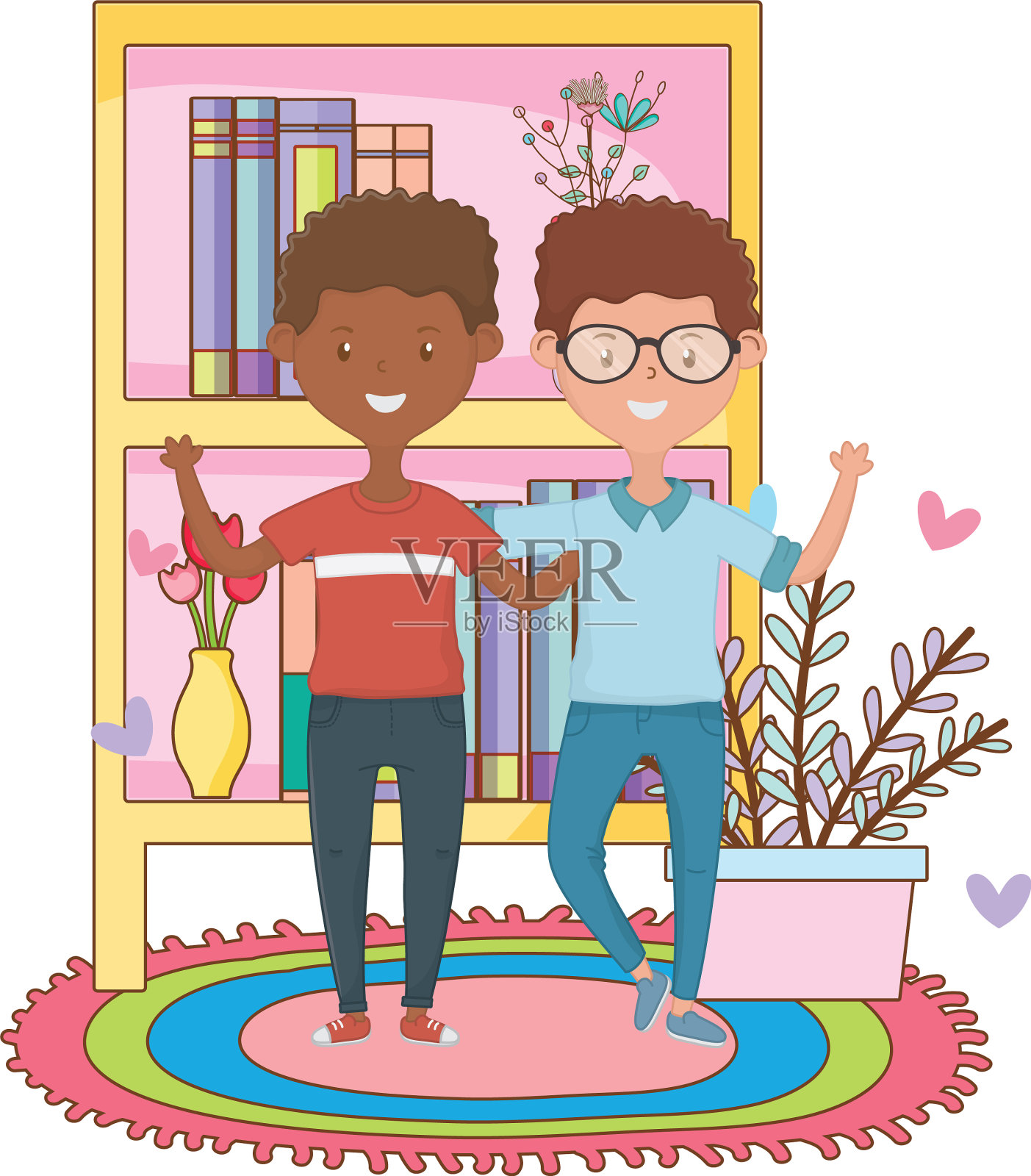 青少年朋友设计设计元素图片