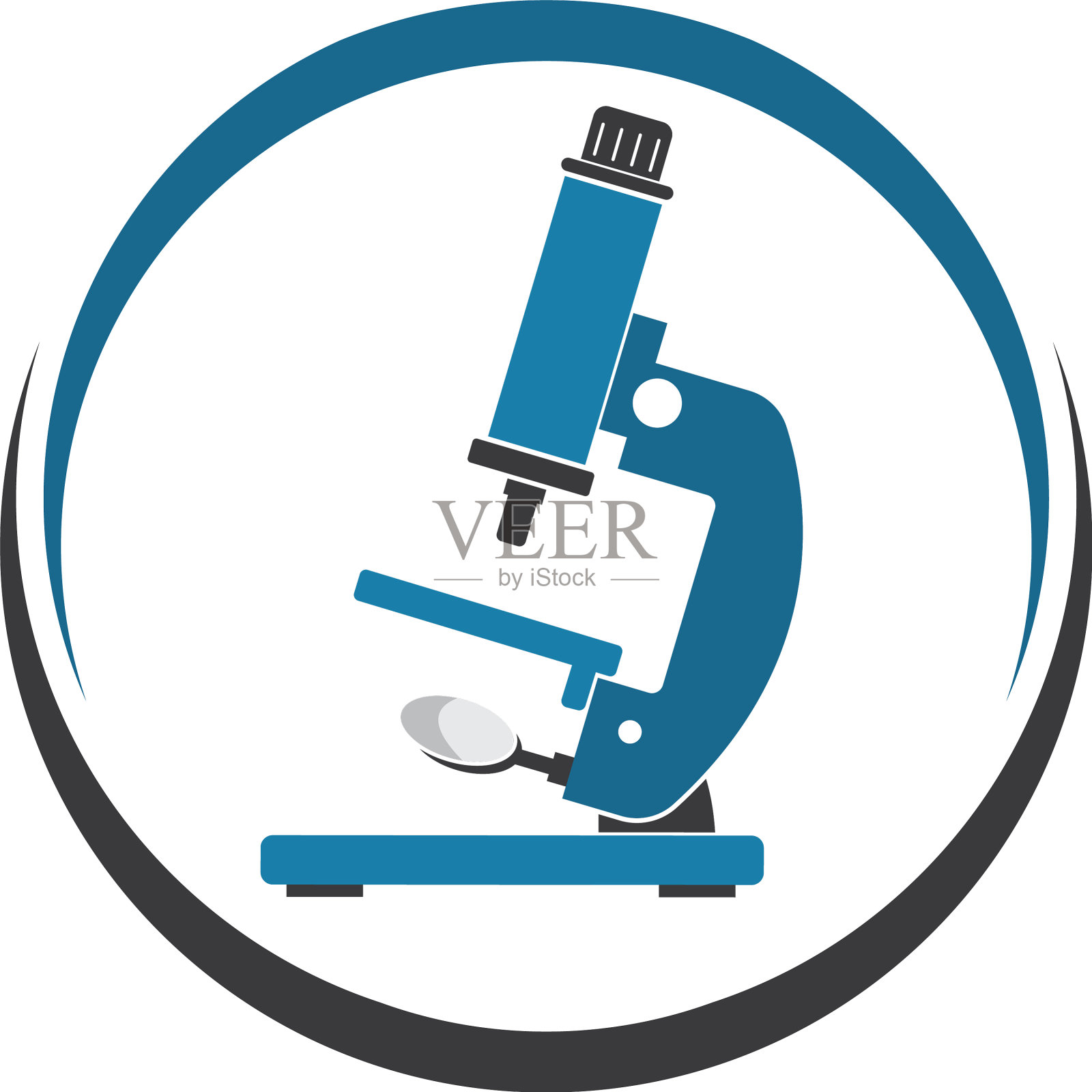 显微镜标志图标设计图标素材