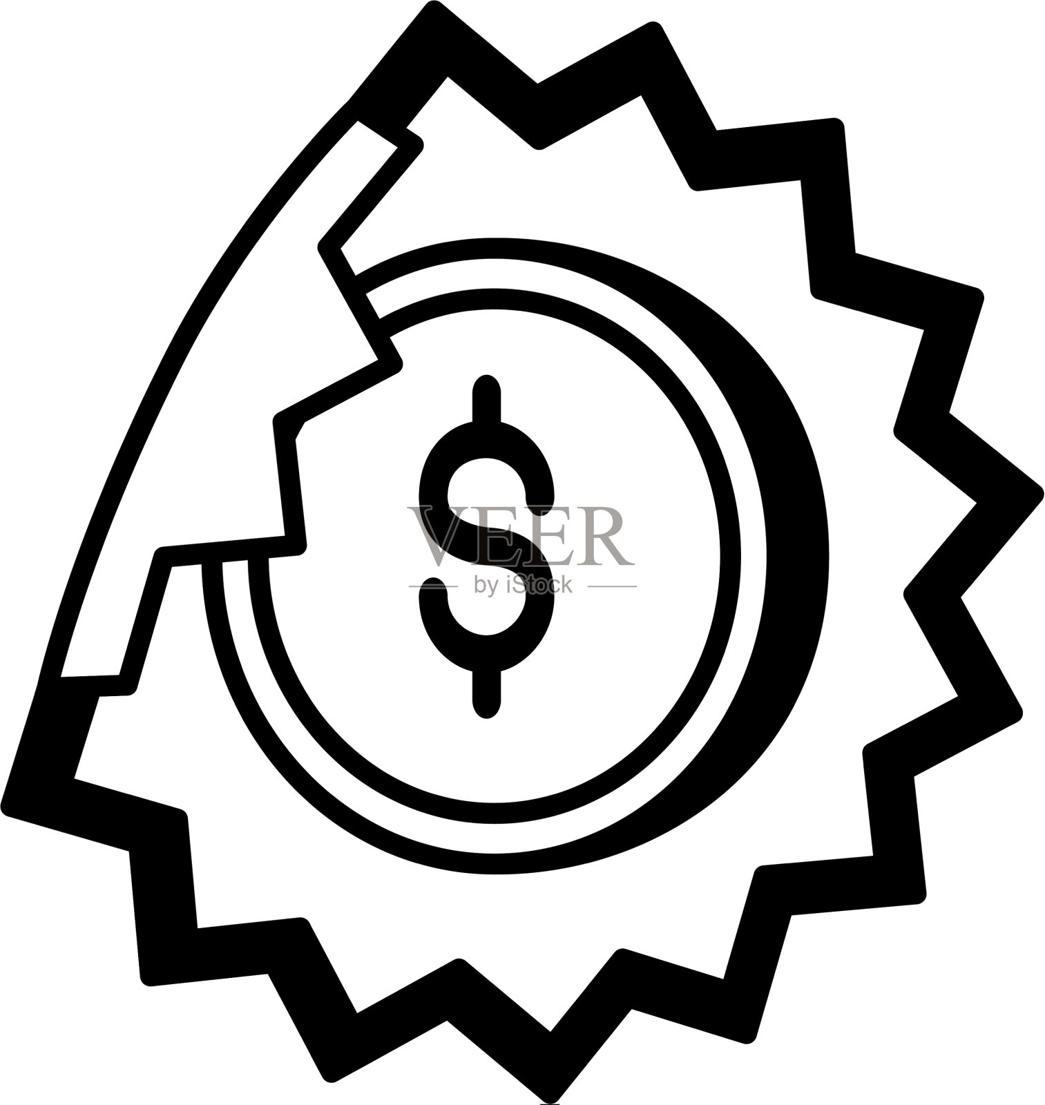 横幅贴纸出售设计元素图片