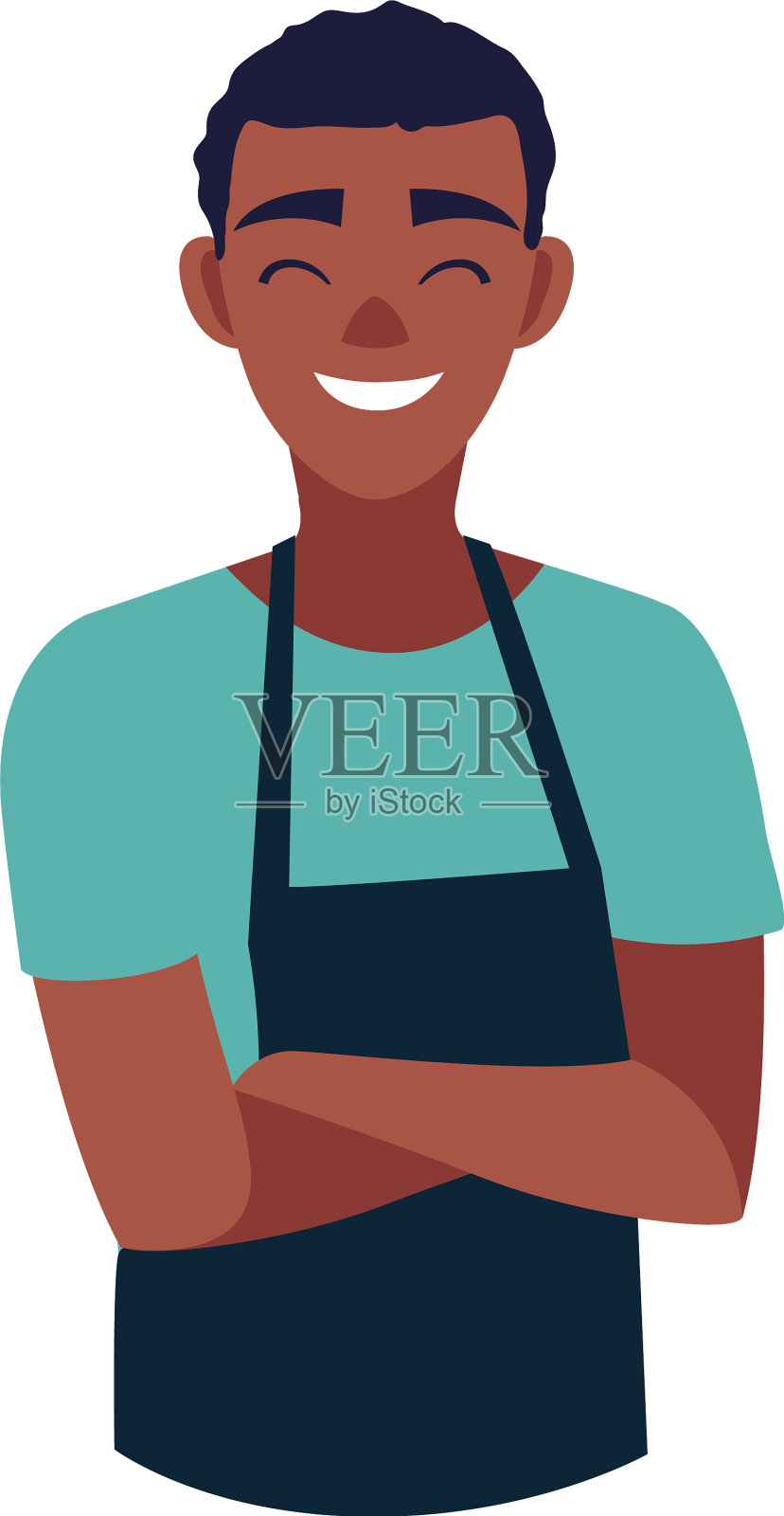 孤立销售者设计设计元素图片