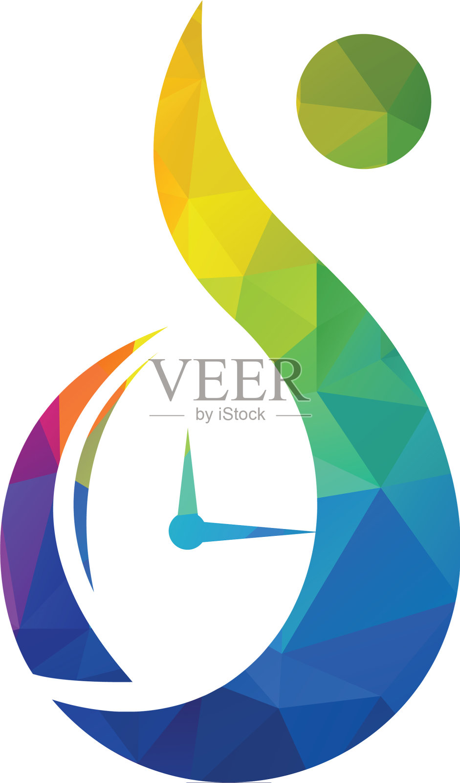 时间关心标志模板设计插画图片素材