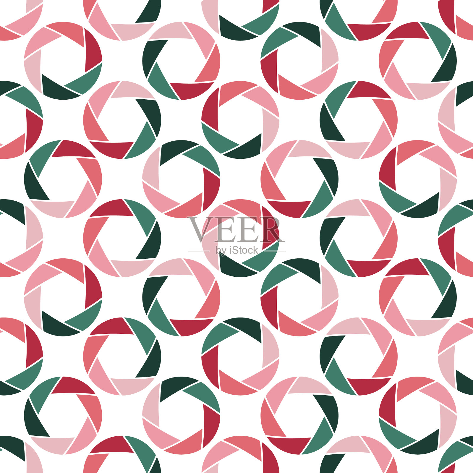 摘要孔径隔离无缝图插画图片素材