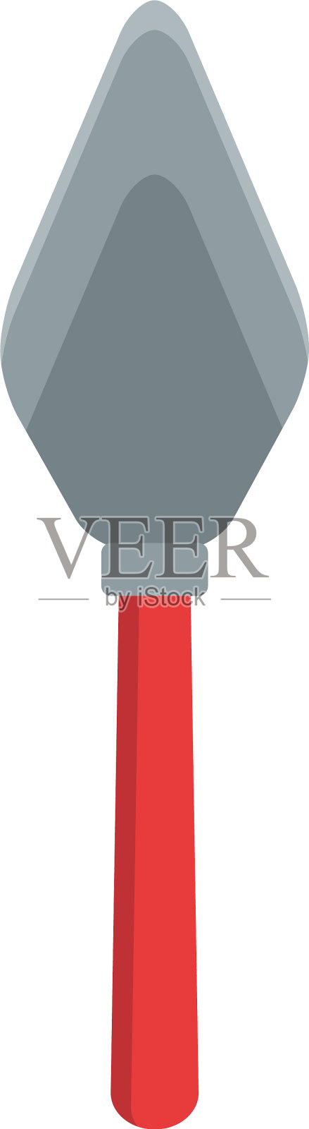 刮刀工具图标修理工具设计插画图片素材