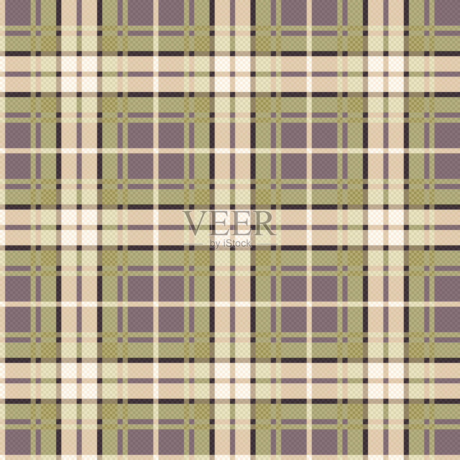 无缝格子柔和的图案插画图片素材