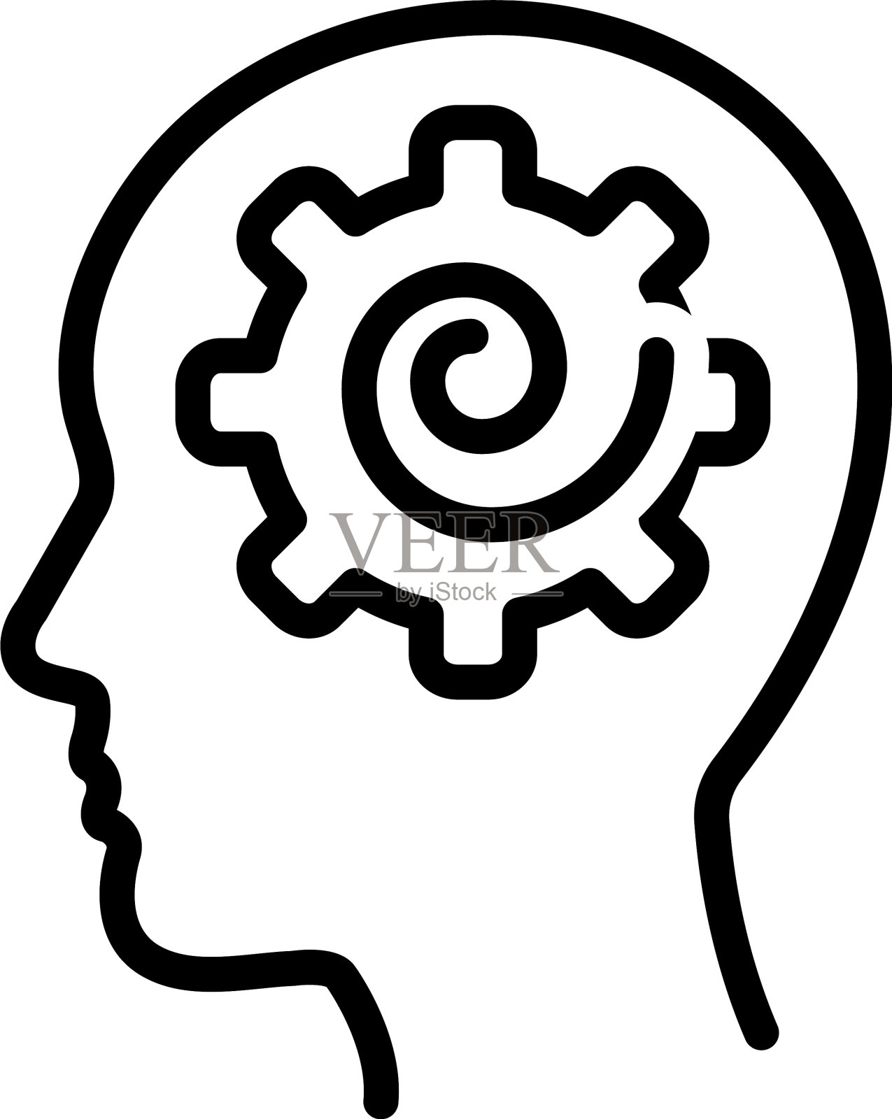 心理插画图片素材