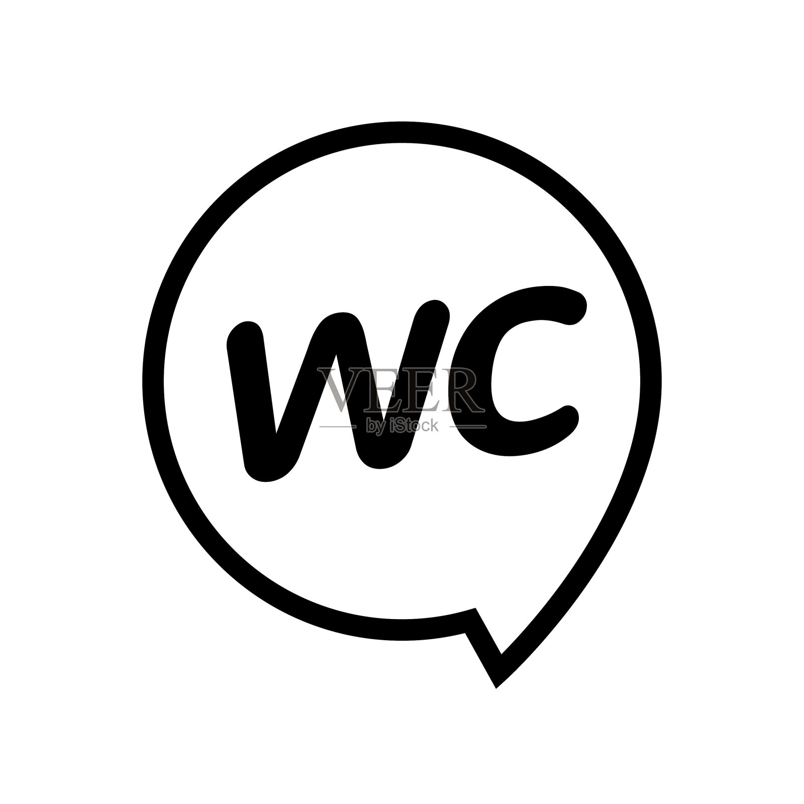 男女浴室厕所图标厕所男孩或女孩设计元素图片