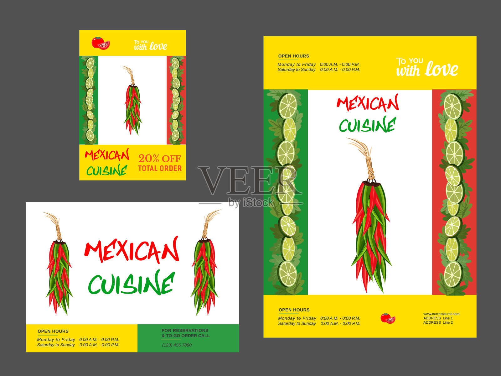 墨西哥热的食物插画图片素材